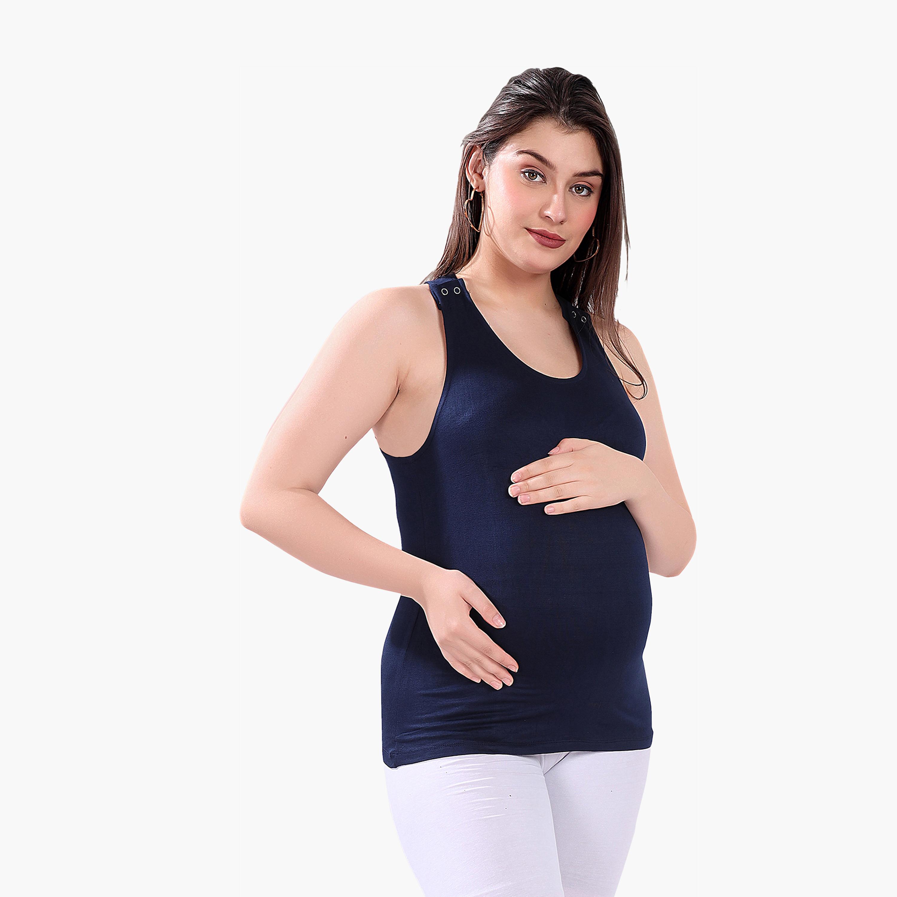 قميص حمل بدون أكمام من تامي-women-clothing-maternity-tops-image-6