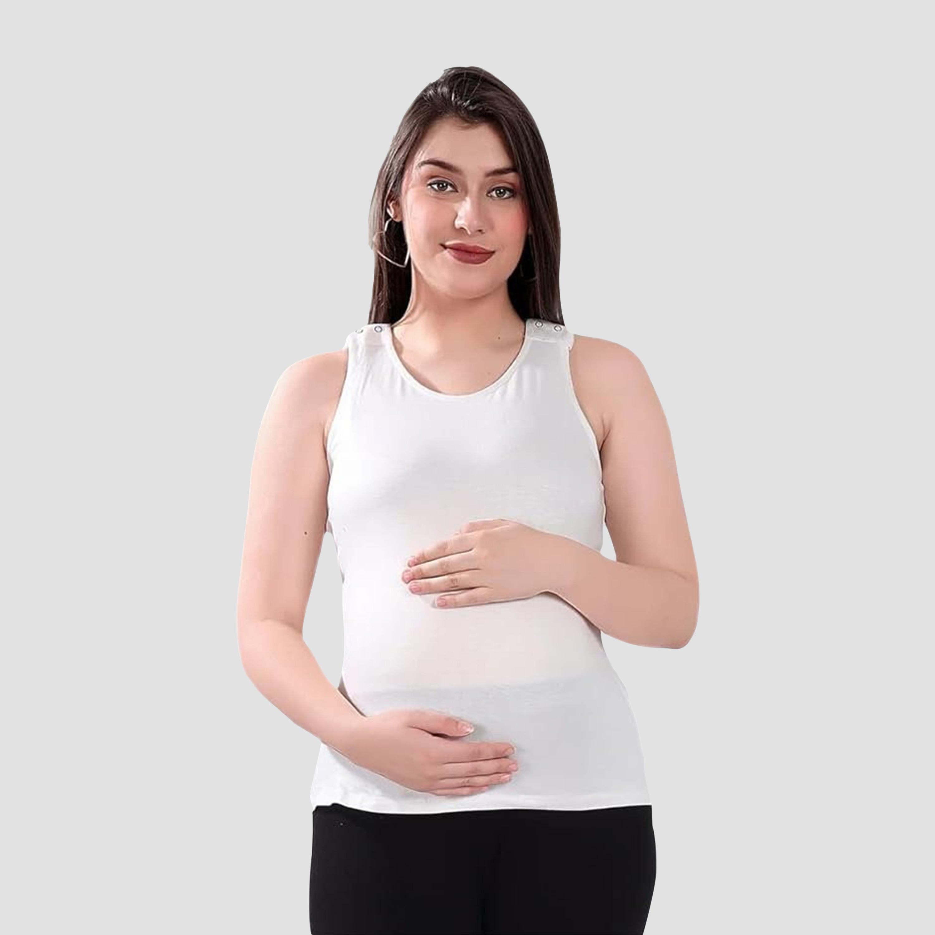 Tummy Pack of 2 Maternity & Nursing Tank Top-women-clothing-maternity-tops-image-2