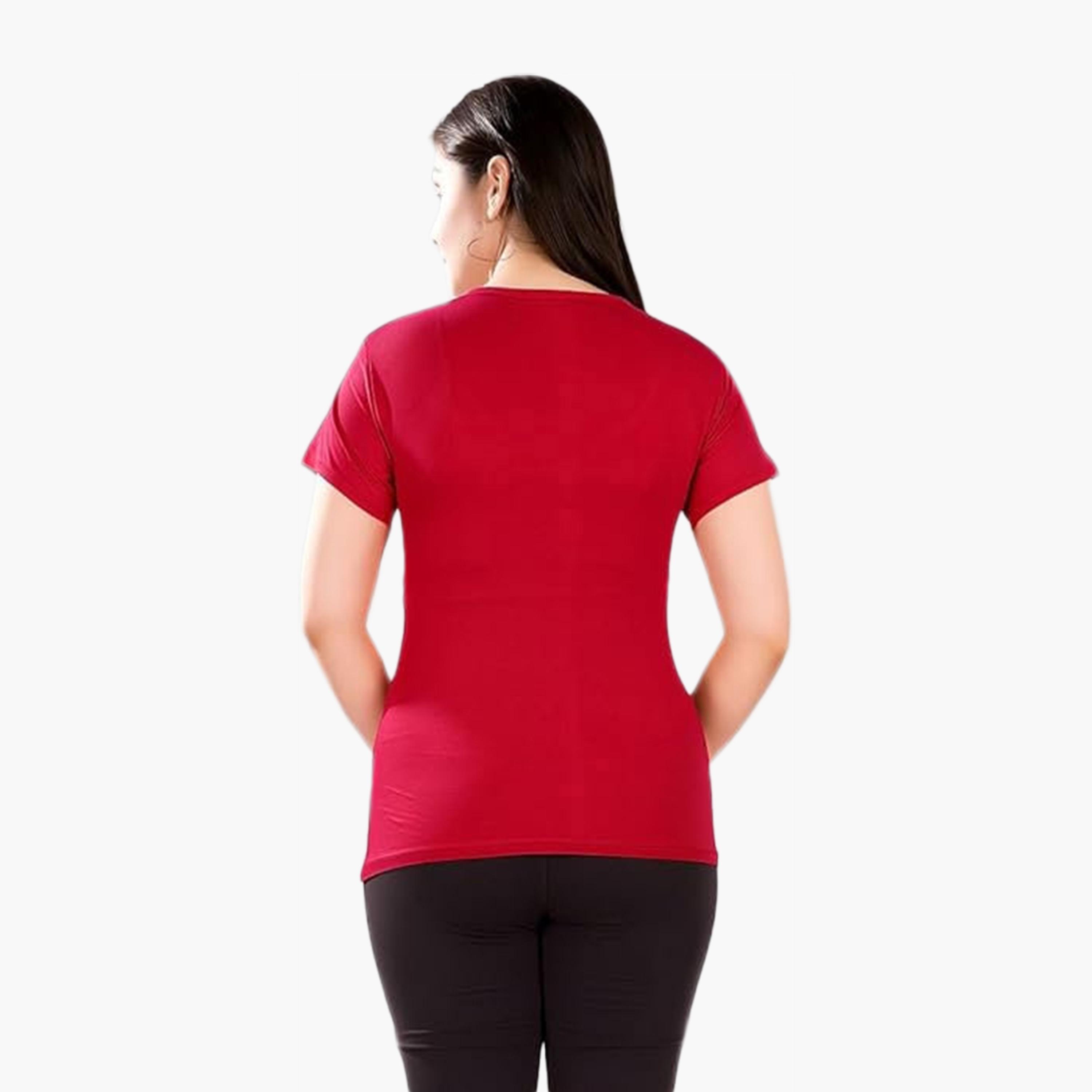 Tummy Stretchable Maternity T-Shirt-women-clothing-maternity-tops-image-3