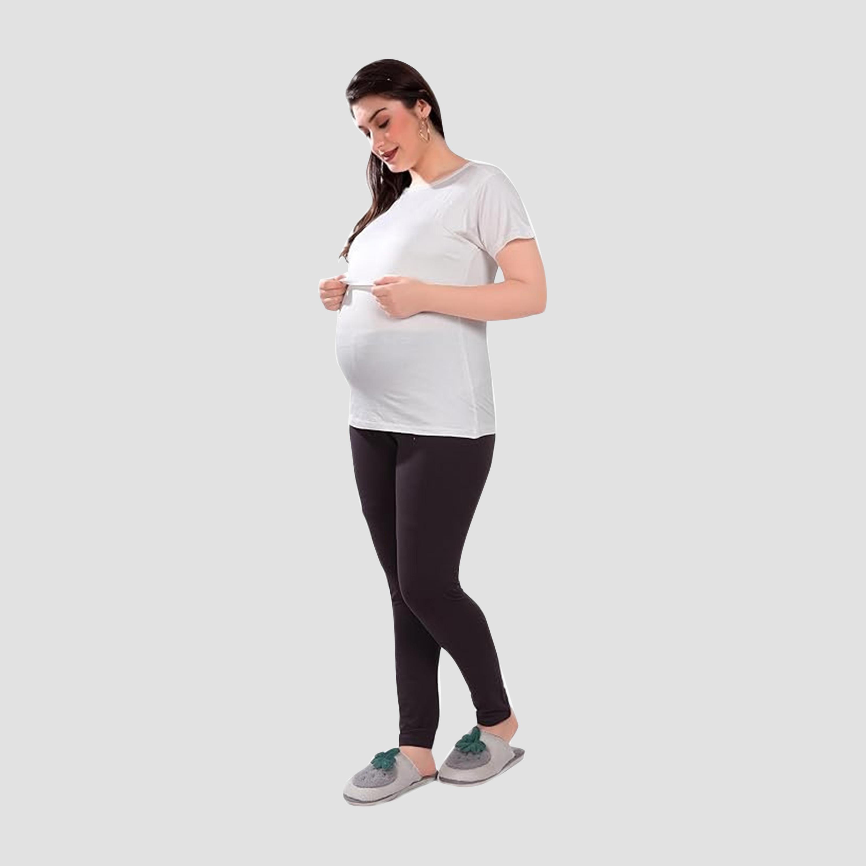 Tummy Stretchable Maternity T-Shirt-women-clothing-maternity-tops-image-3