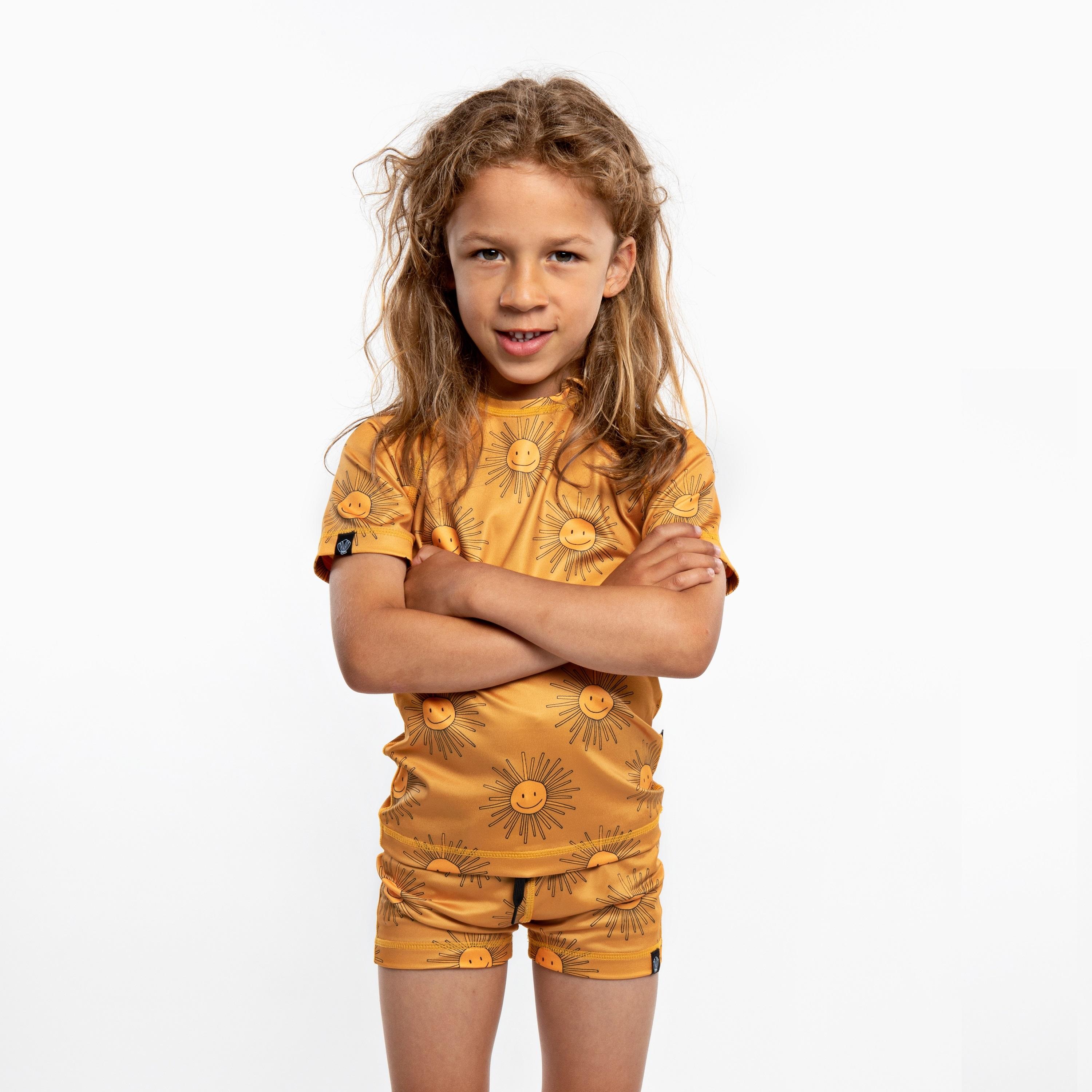 Beach & Bandits Spread Sunshine Printed Swim T-Shirt-girls-clothing-sportswear-swimwear-image-1