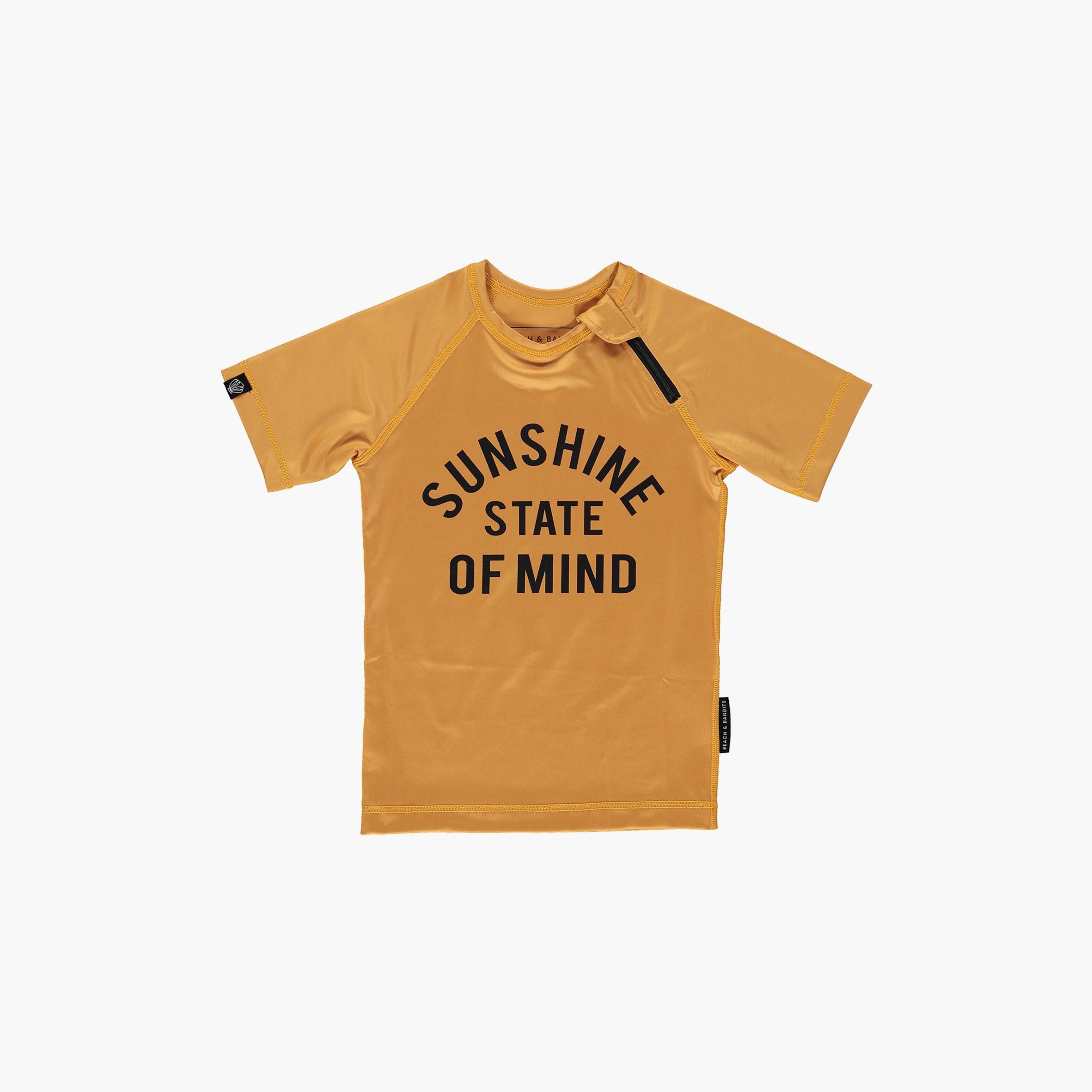Beach & Bandits Sunshine State Of Mind Printed Swim T-Shirt-baby-girls-clothing-swimwear-image-1