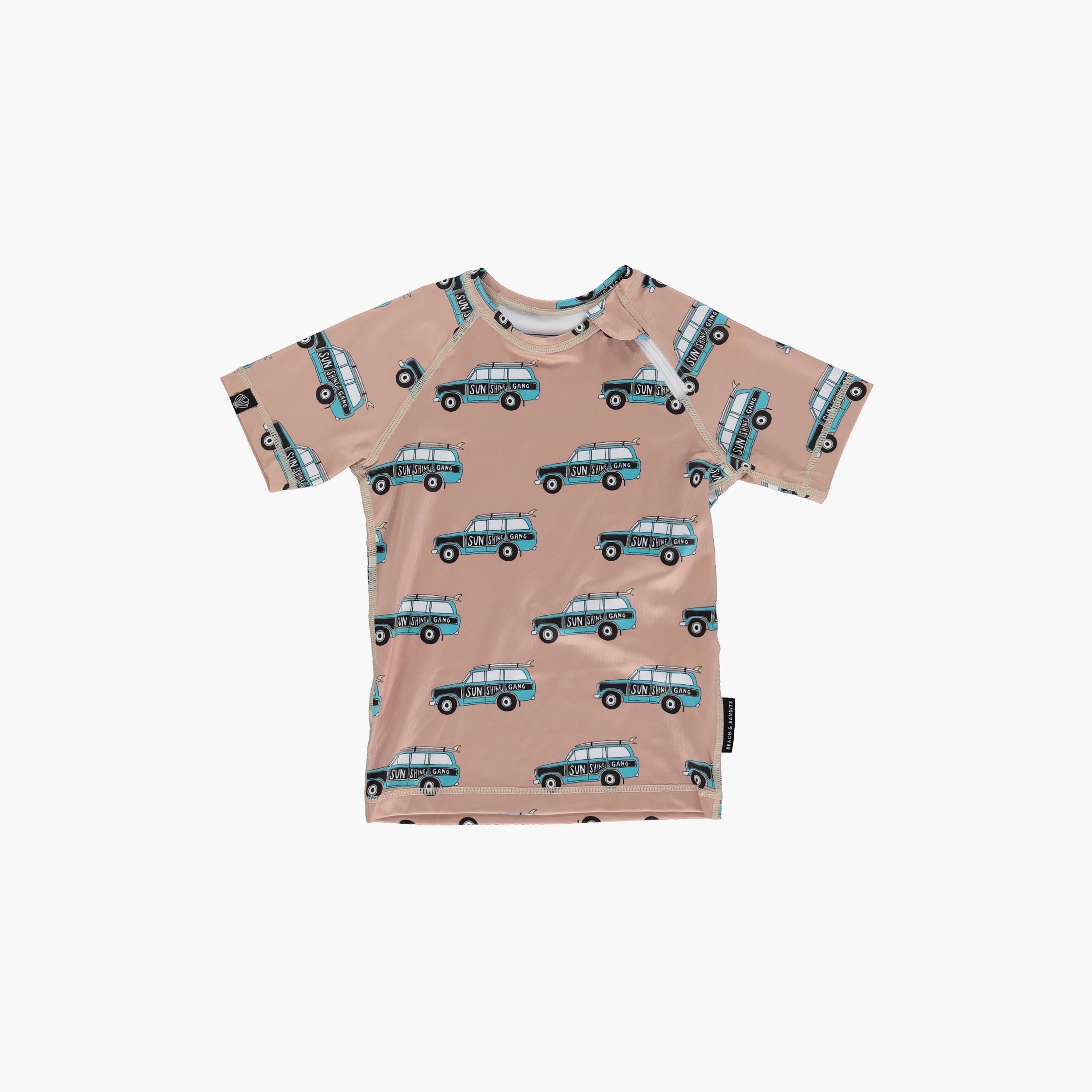 Beach & Bandits The Sunshine Gang Printed Swim T-Shirt-baby-boys-clothing-swimwear-image-1