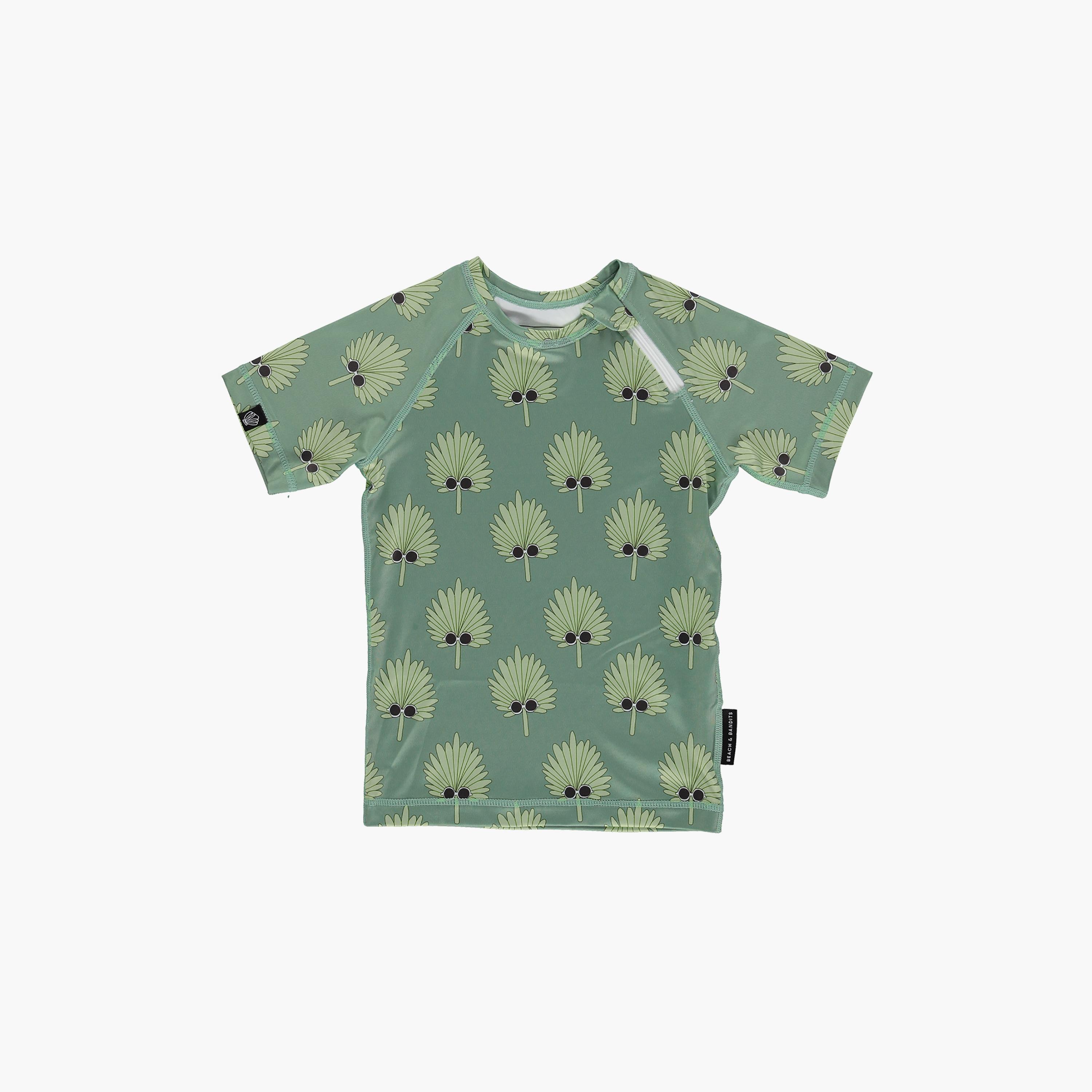 Beach & Bandits Let It Leaf Printed Swim T-Shirt-sports-boys-clothing-swimwear-image-1