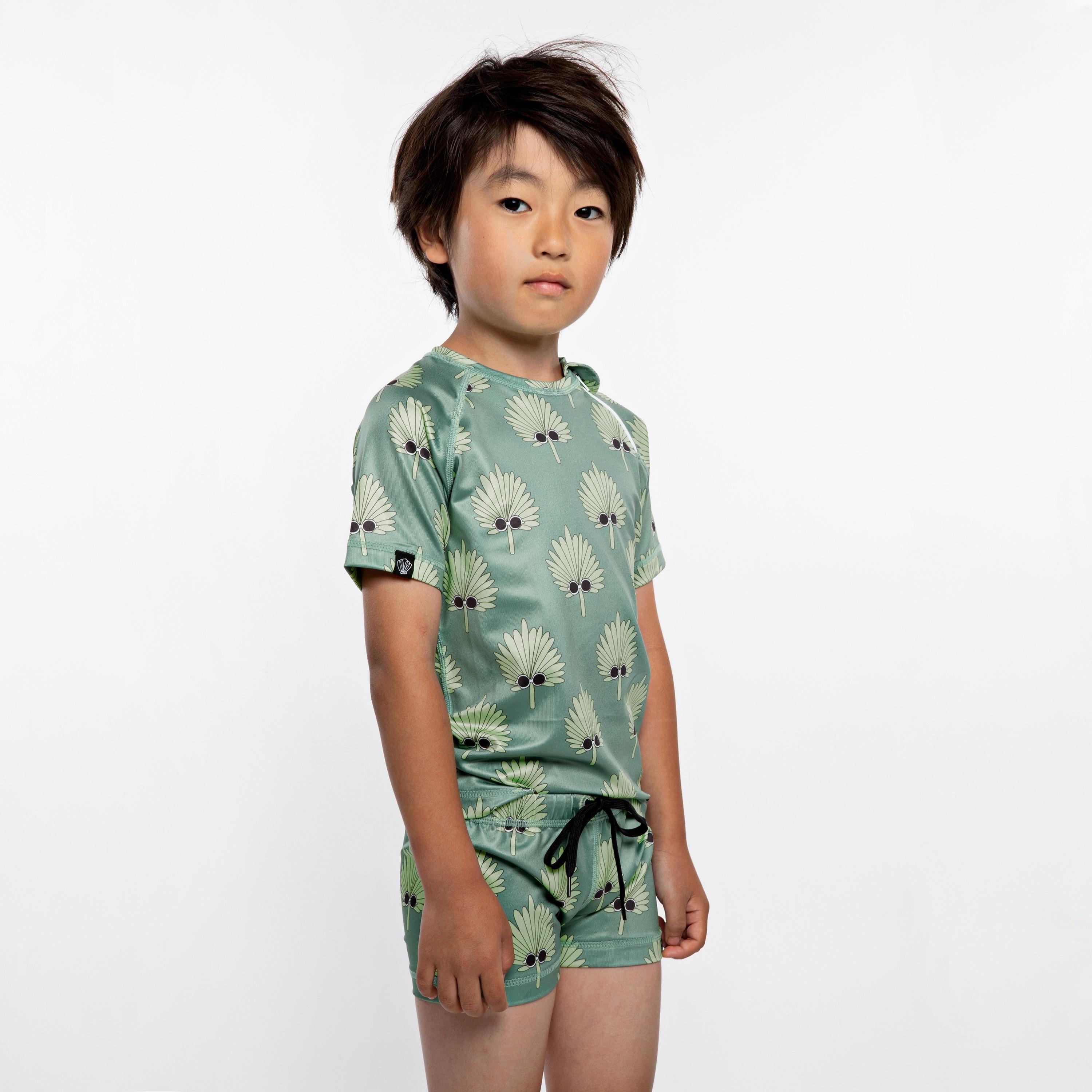 Beach & Bandits Let It Leaf Printed Swim T-Shirt-sports-boys-clothing-swimwear-image-3