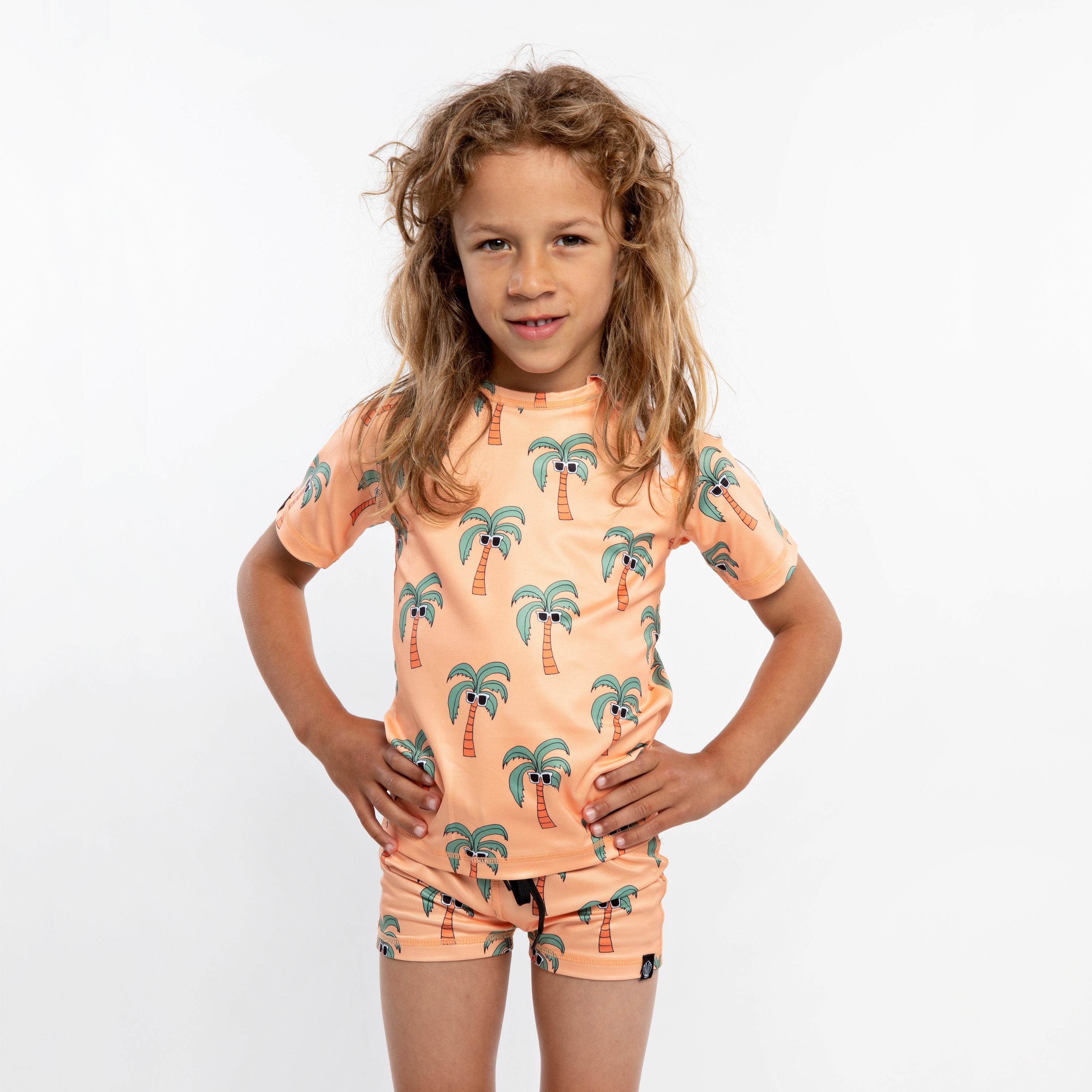 Beach & Bandits Palm Breeze Printed Swim T-Shirt-sports-girls-clothing-swimwear-image-1