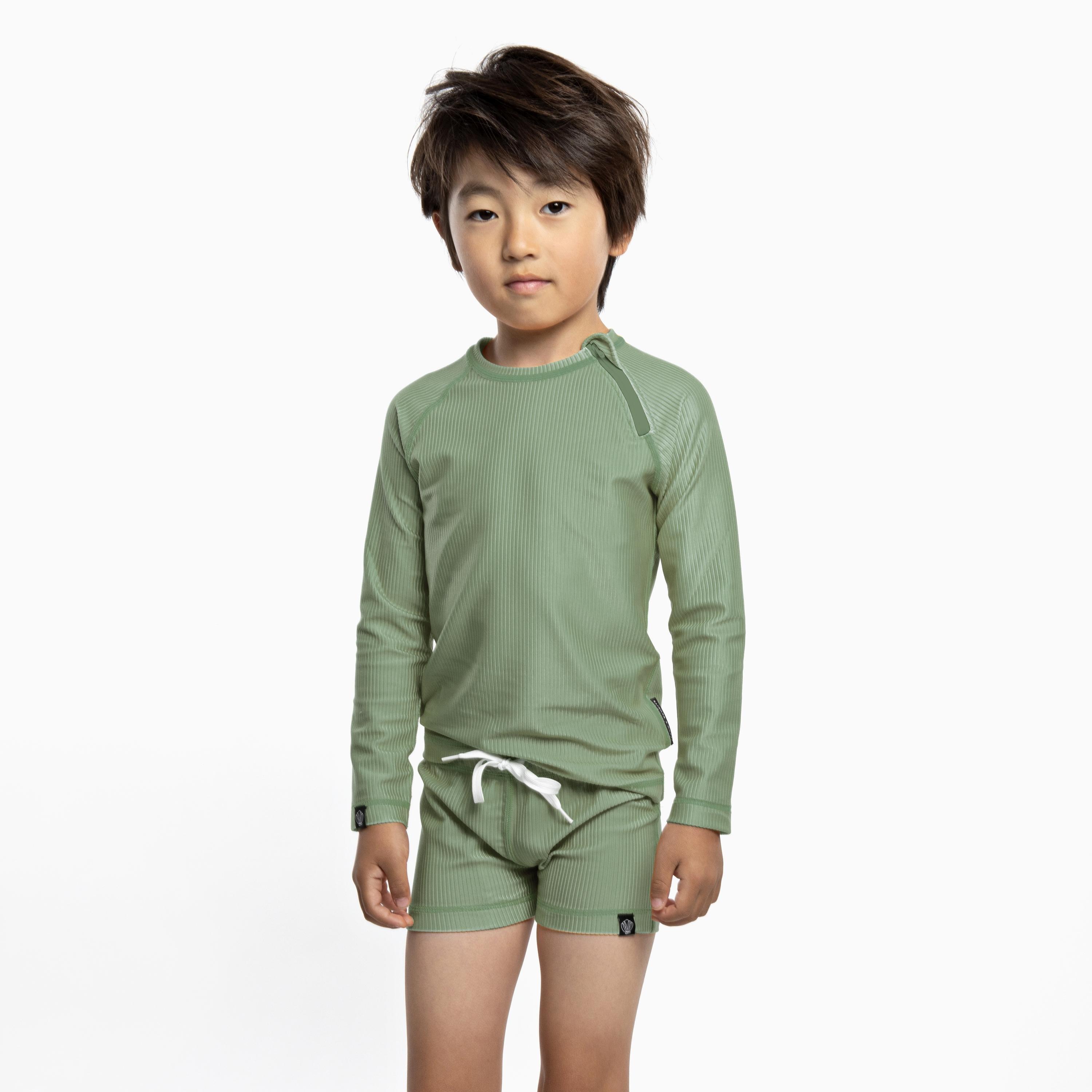 Beach & Bandits Basil Ribbed Swim T-Shirt-sports-boys-clothing-swimwear-image-2