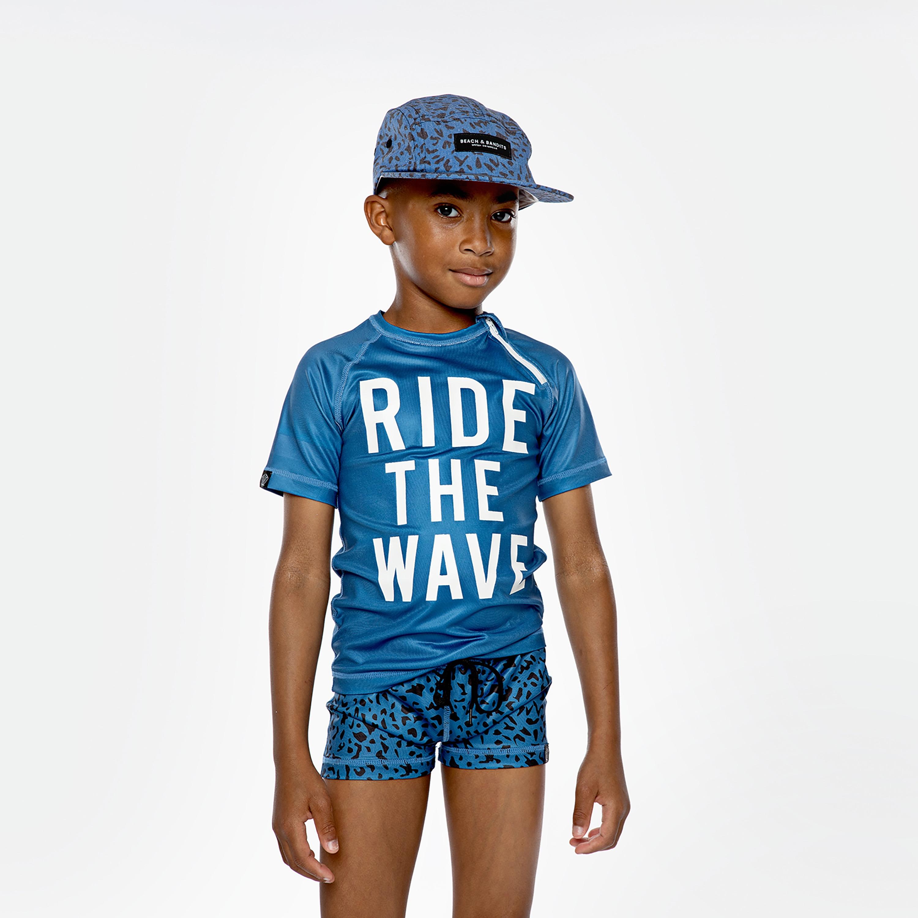 Beach & Bandits Ride The Wave Printed Swim T-Shirt-sports-boys-clothing-swimwear-image-1