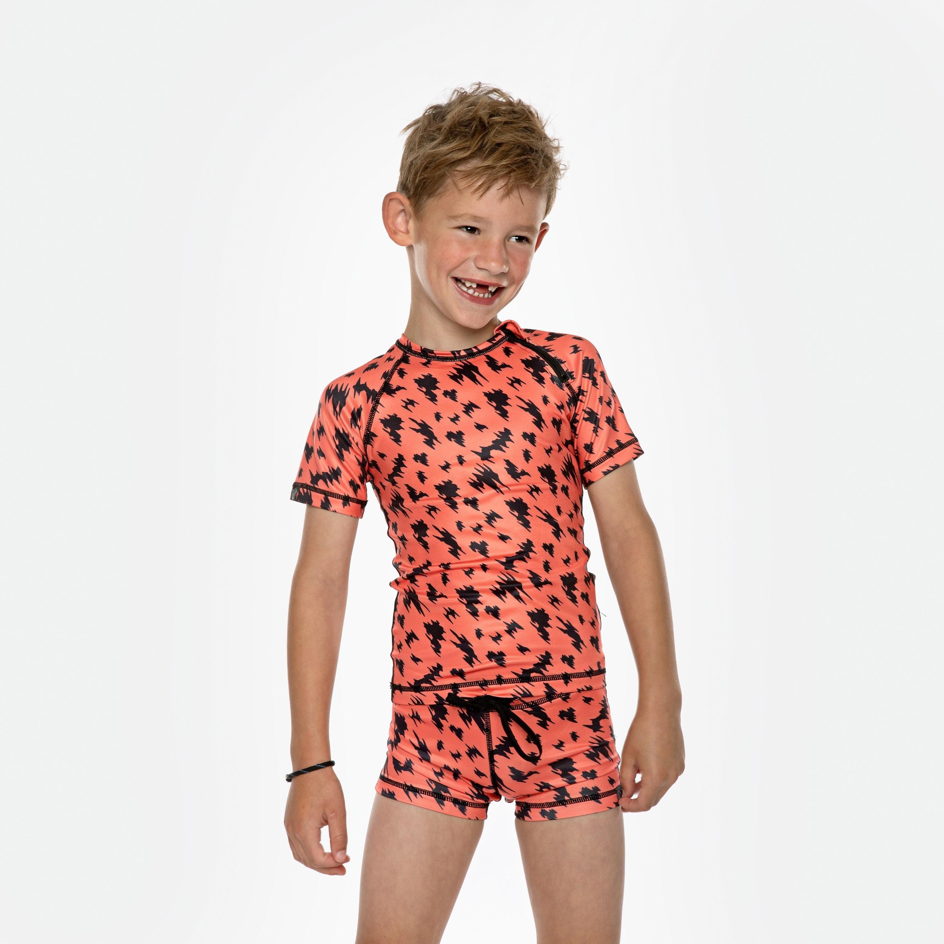 Beach & Bandits Electric Printed Swim T-Shirt-baby-boys-clothing-swimwear-image-2