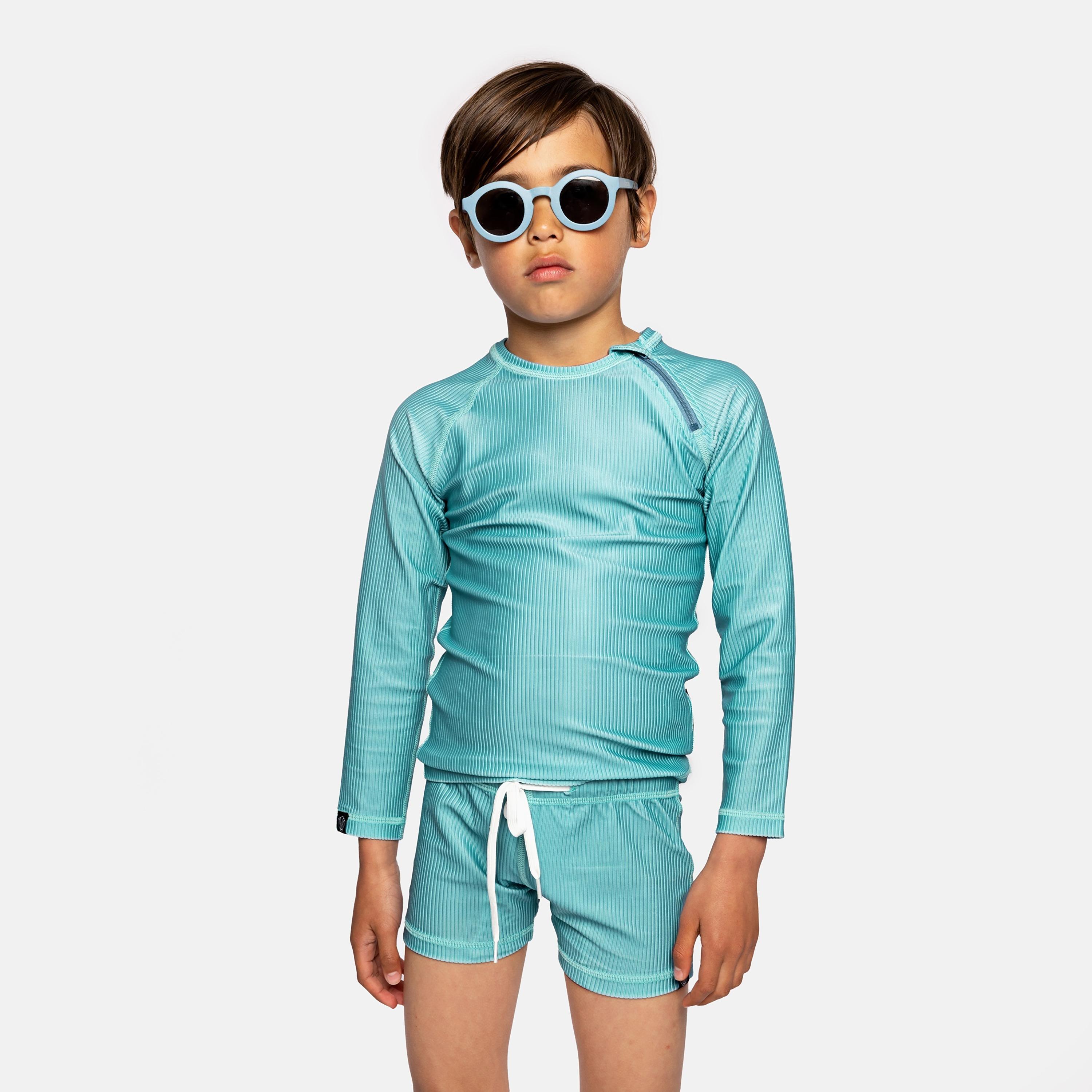Beach & Bandits Coastal Ribbed Swim T-Shirt-baby-boys-clothing-swimwear-image-2