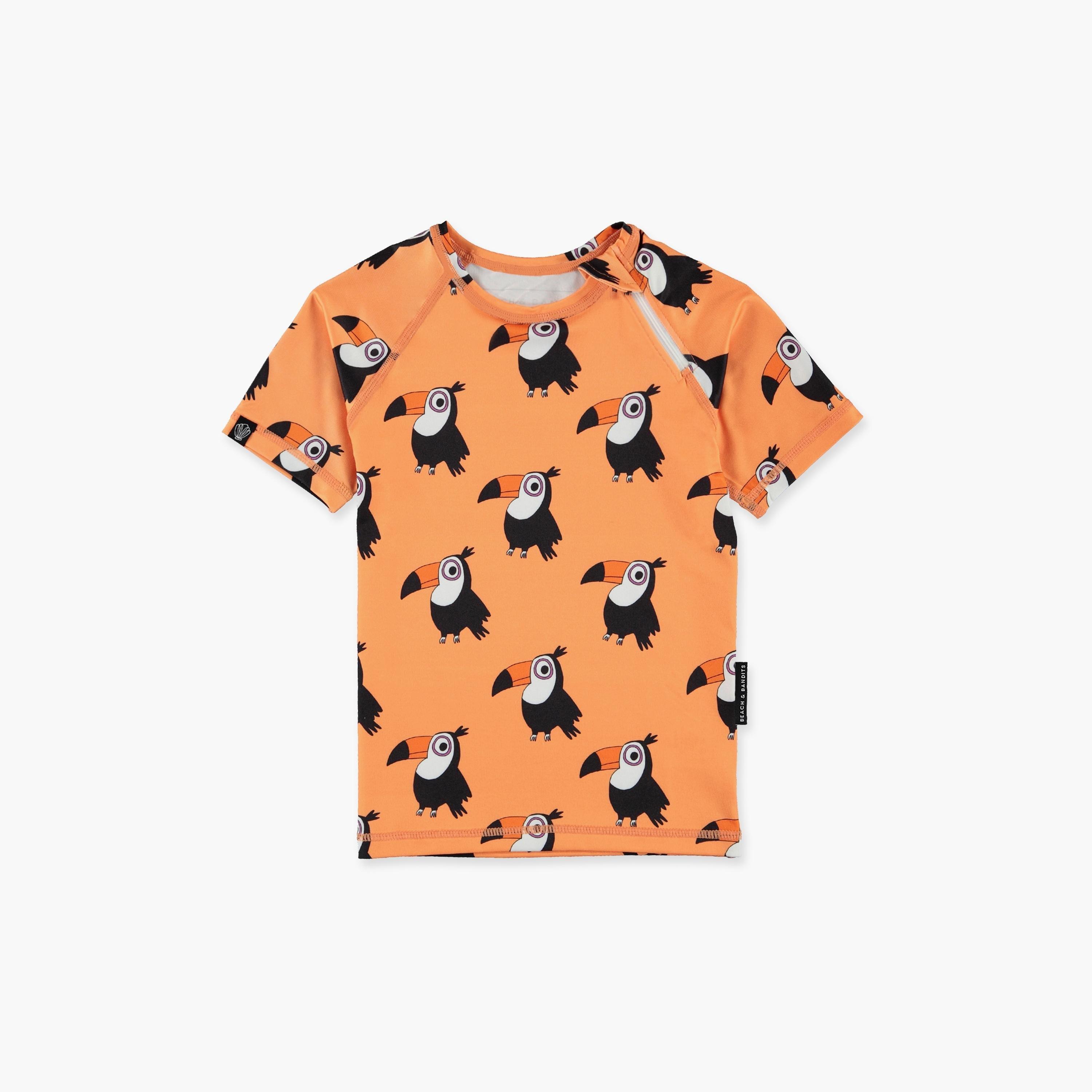 Beach & Bandits Toucan Can Do It! Printed Swim T-Shirt-baby-boys-clothing-swimwear-image-1