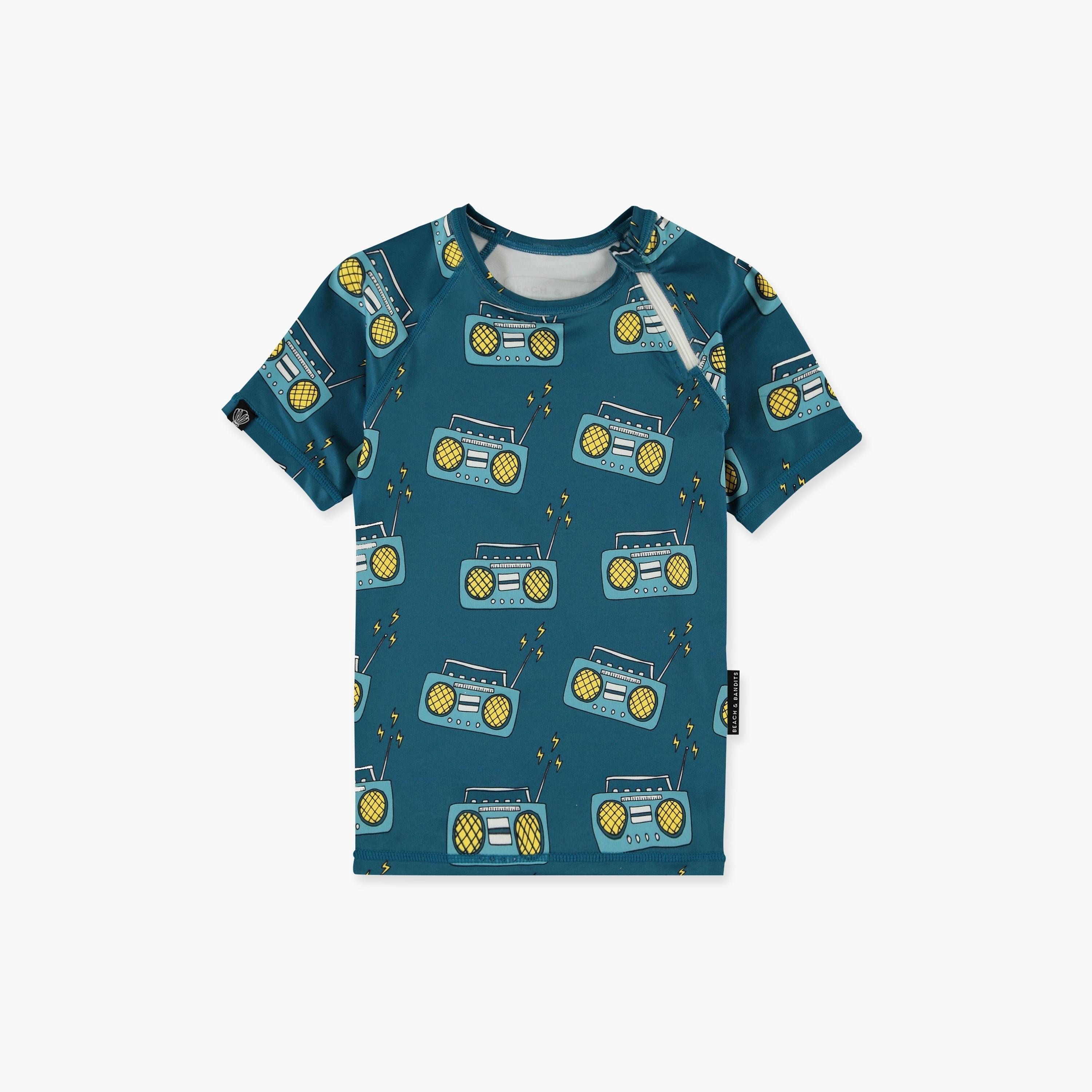 Beach & Bandits Bombastic Printed Swim T-Shirt-sports-boys-clothing-swimwear-image-1