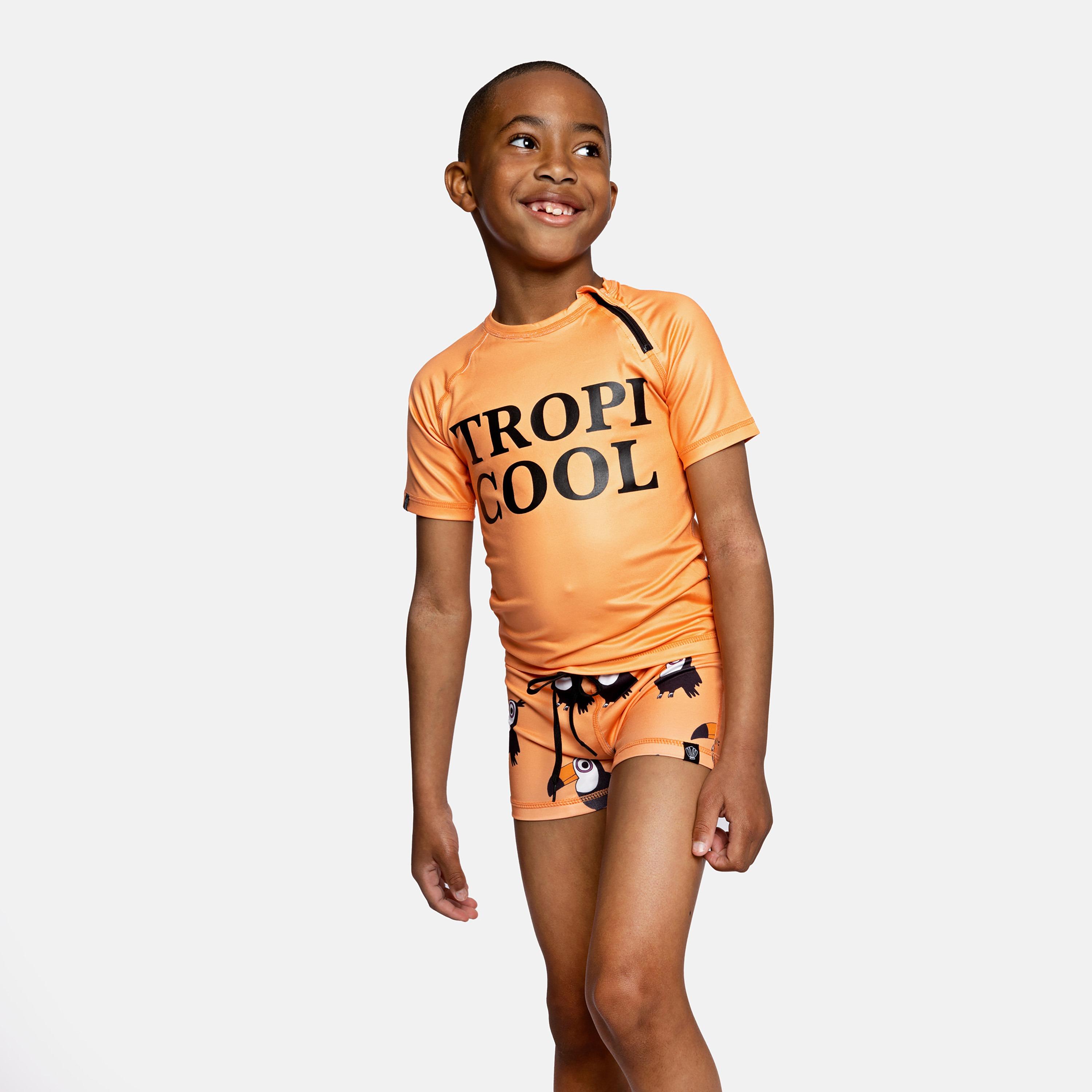 Beach & Bandits Tropicool Printed Swim T-Shirt-sports-boys-clothing-swimwear-image-1