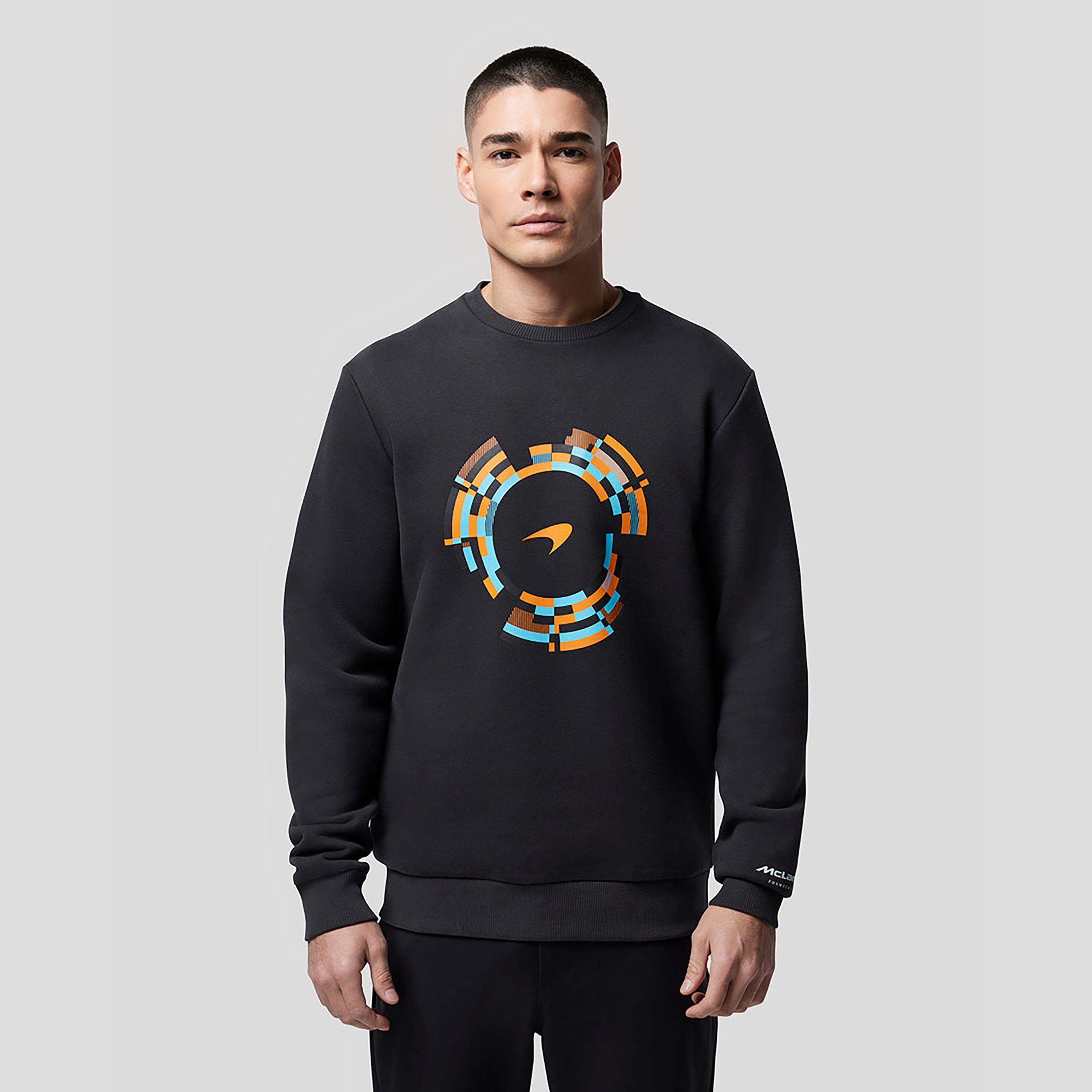 Castore Unisex Round Neck Short Sleeves Mclaren Dynamic Sweatshirt - Black-men-clothing-jacketsandblazers-jackets-image-1