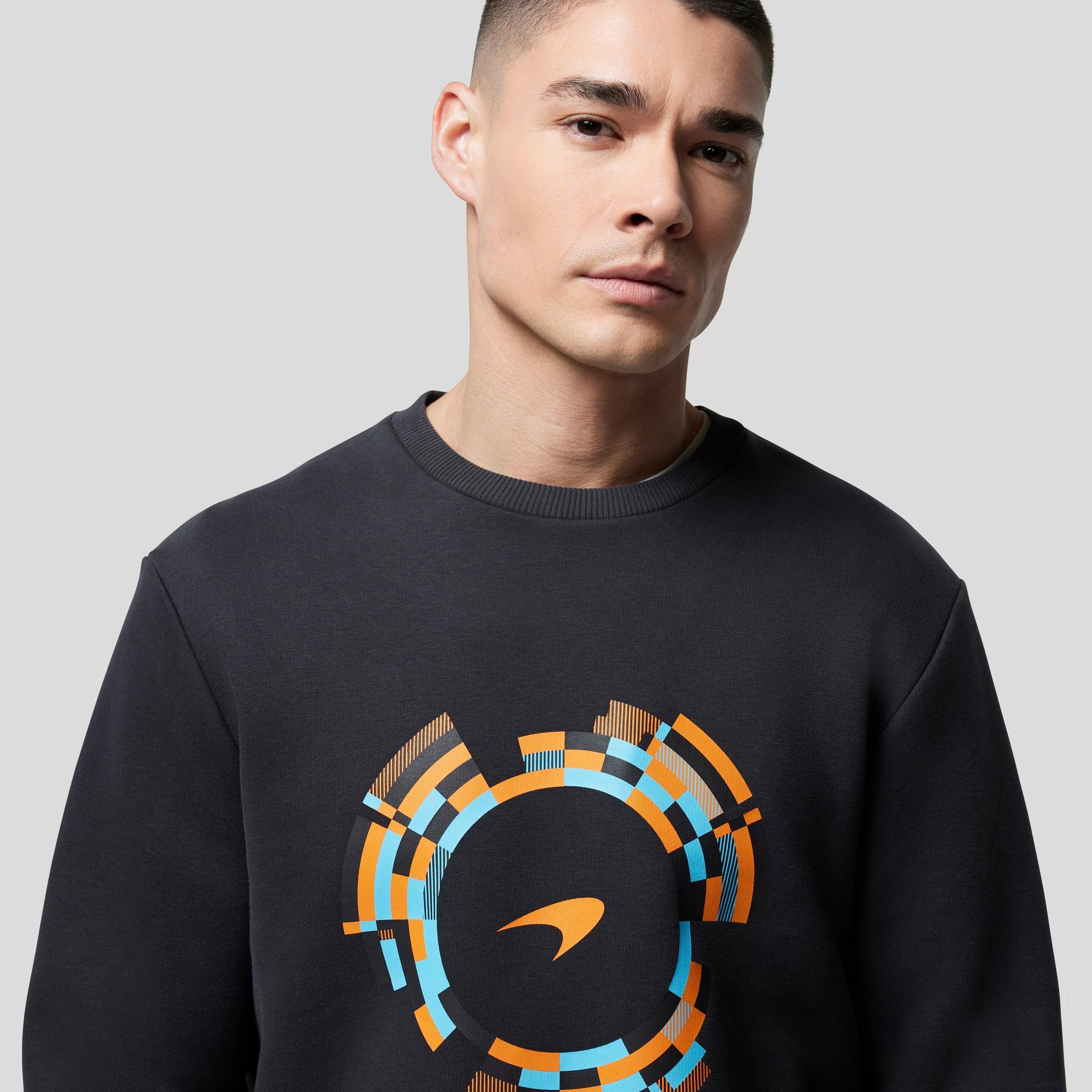 Castore Unisex Round Neck Short Sleeves Mclaren Dynamic Sweatshirt - Black-men-clothing-jacketsandblazers-jackets-image-3