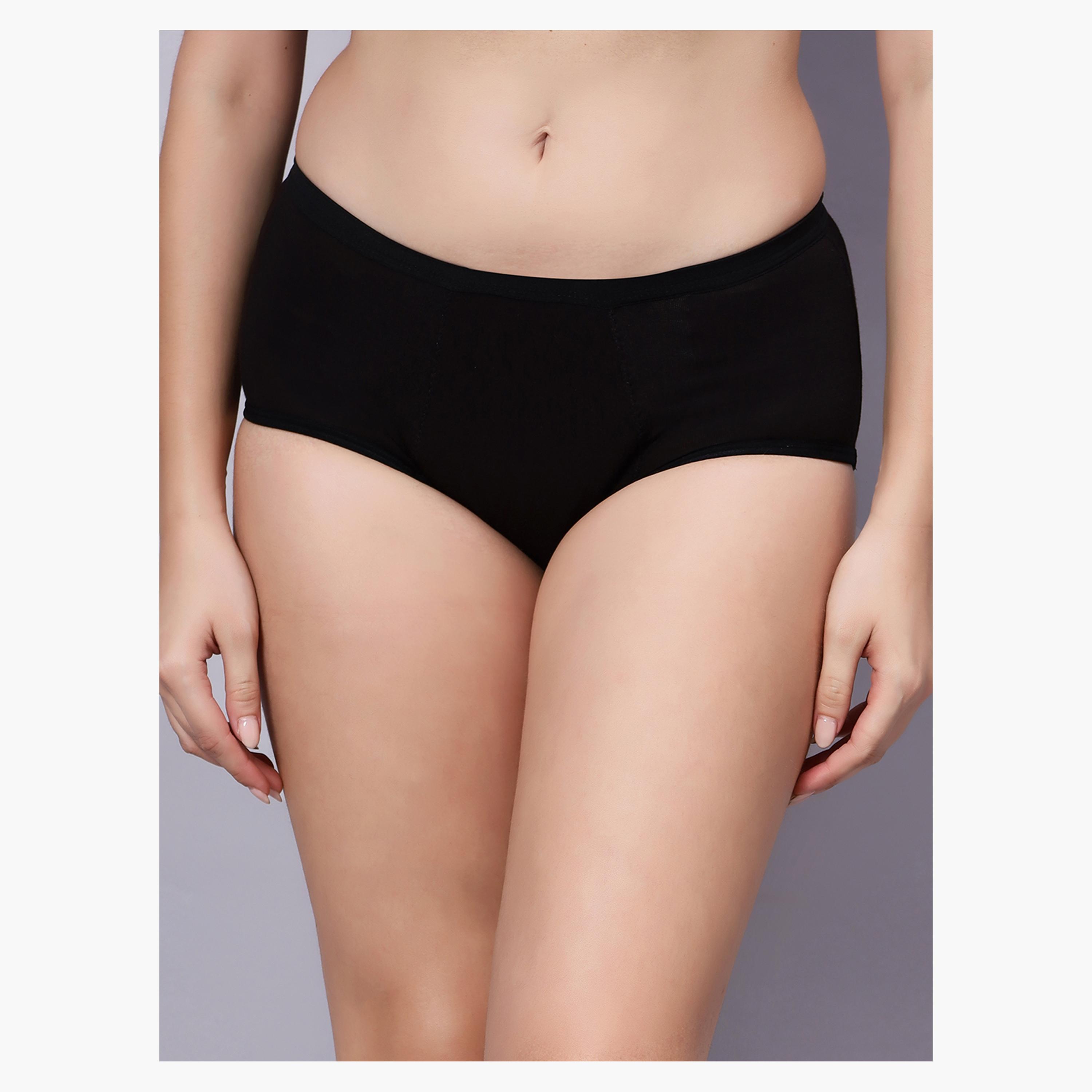 Reusable Bamboo Cotton Period Panty |Period Underwear for Women | Comfortable, Eco-Friendly & Soft-women-clothing-maternity-lingerie-panties-image-1