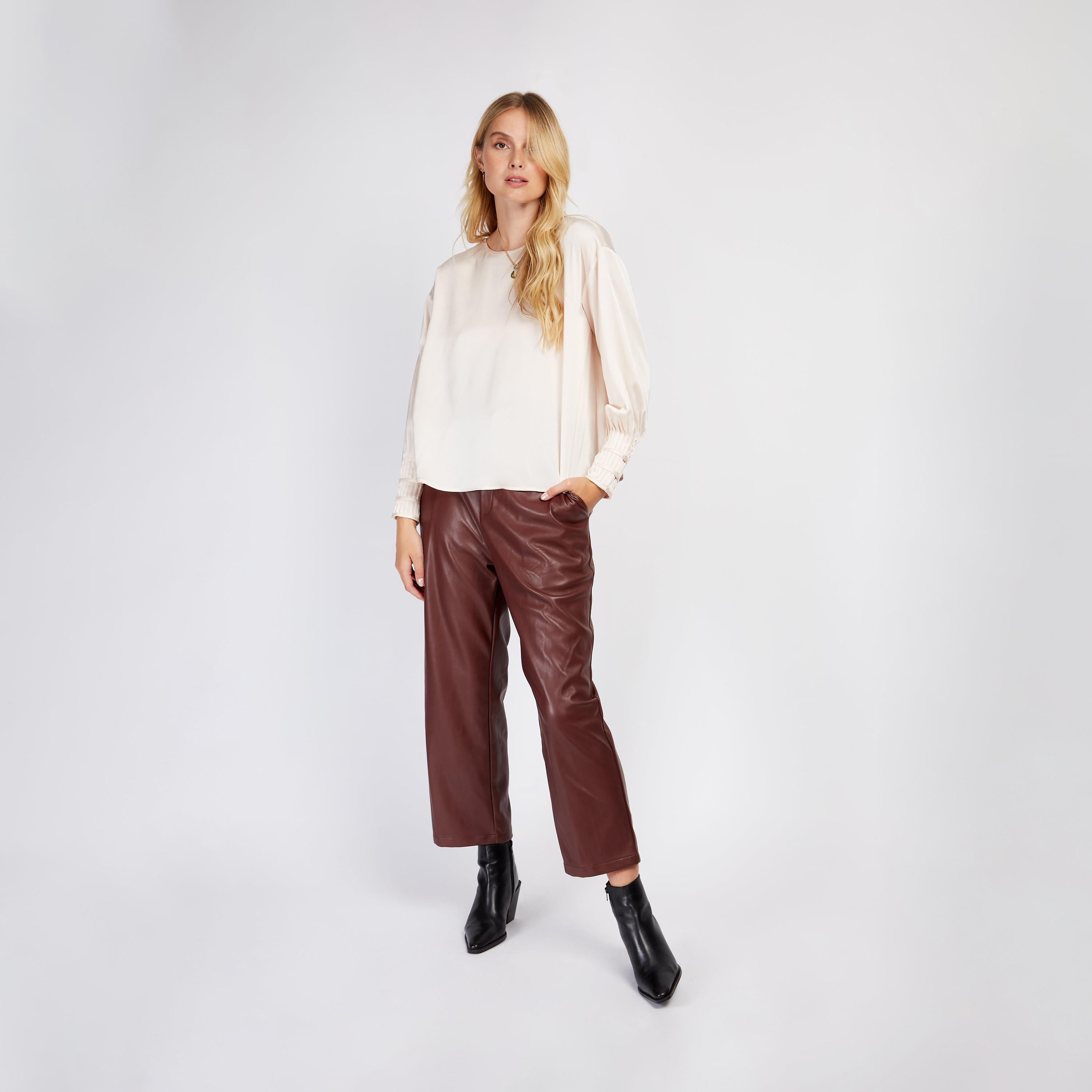 Little Mistress Crew Neck Dropped Sleeves Top-women-clothing-shirtsandblouses-blouses-image-2