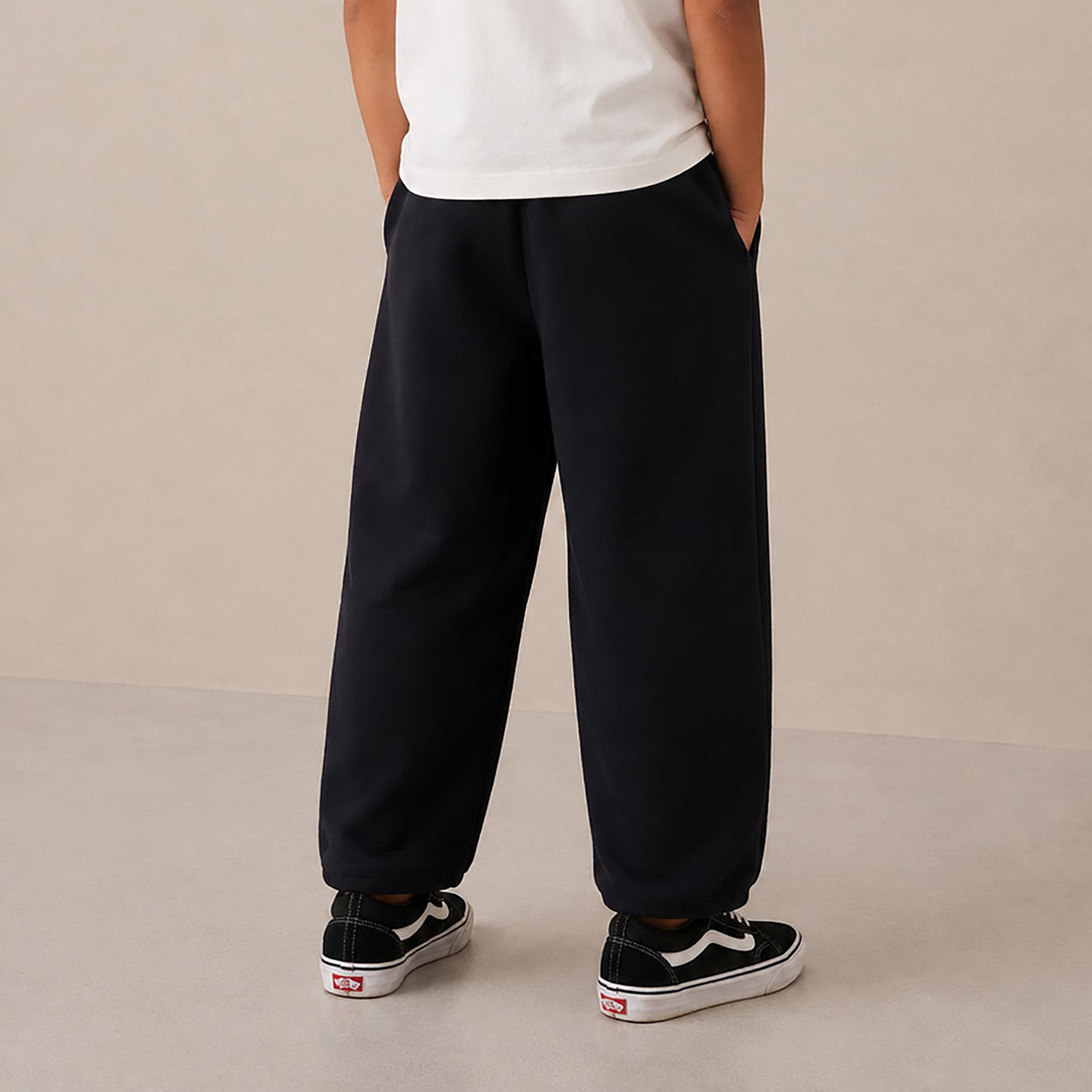 بنطال بتصميم بالون سادة بخصر مطاطي من فيكتور أند جين-boys-clothing-bottoms-joggersandtrackpants-image-4