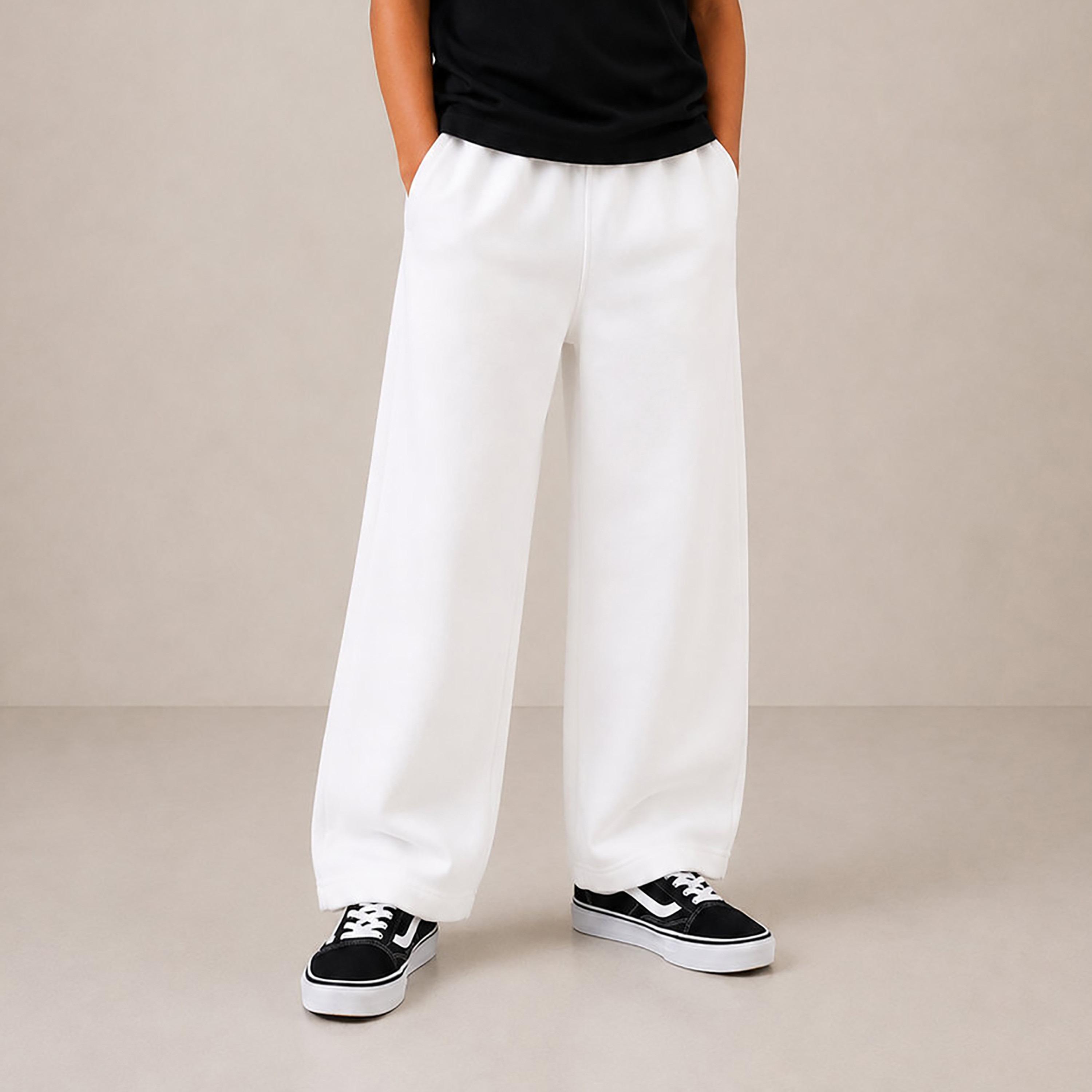 بنطال بتصميم بالون سادة بخصر مطاطي من فيكتور أند جين-boys-clothing-bottoms-joggersandtrackpants-image-2