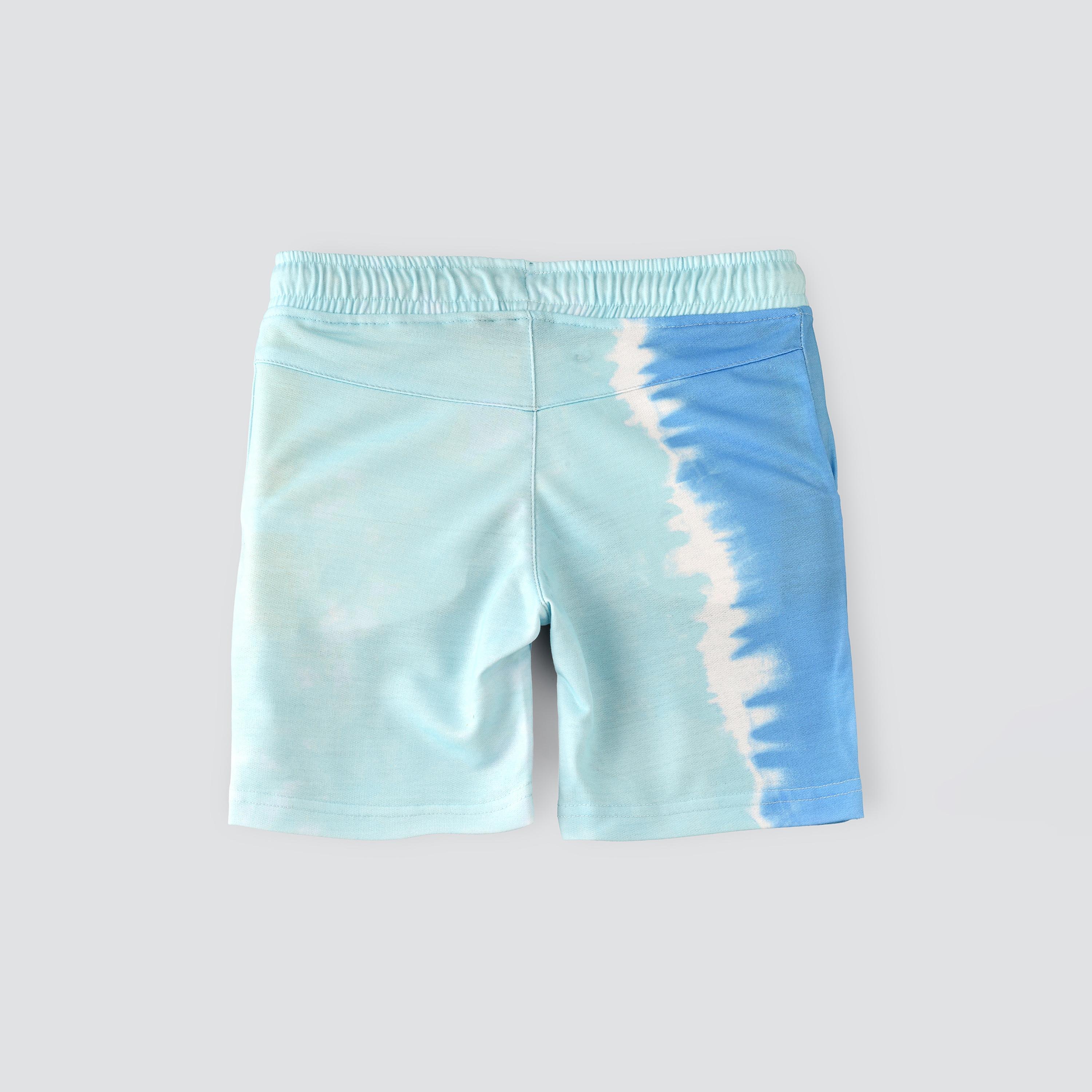 شورت مطبوع مطاطي برباط من يونيك كيدز-boys-clothing-bottoms-shorts-image-2