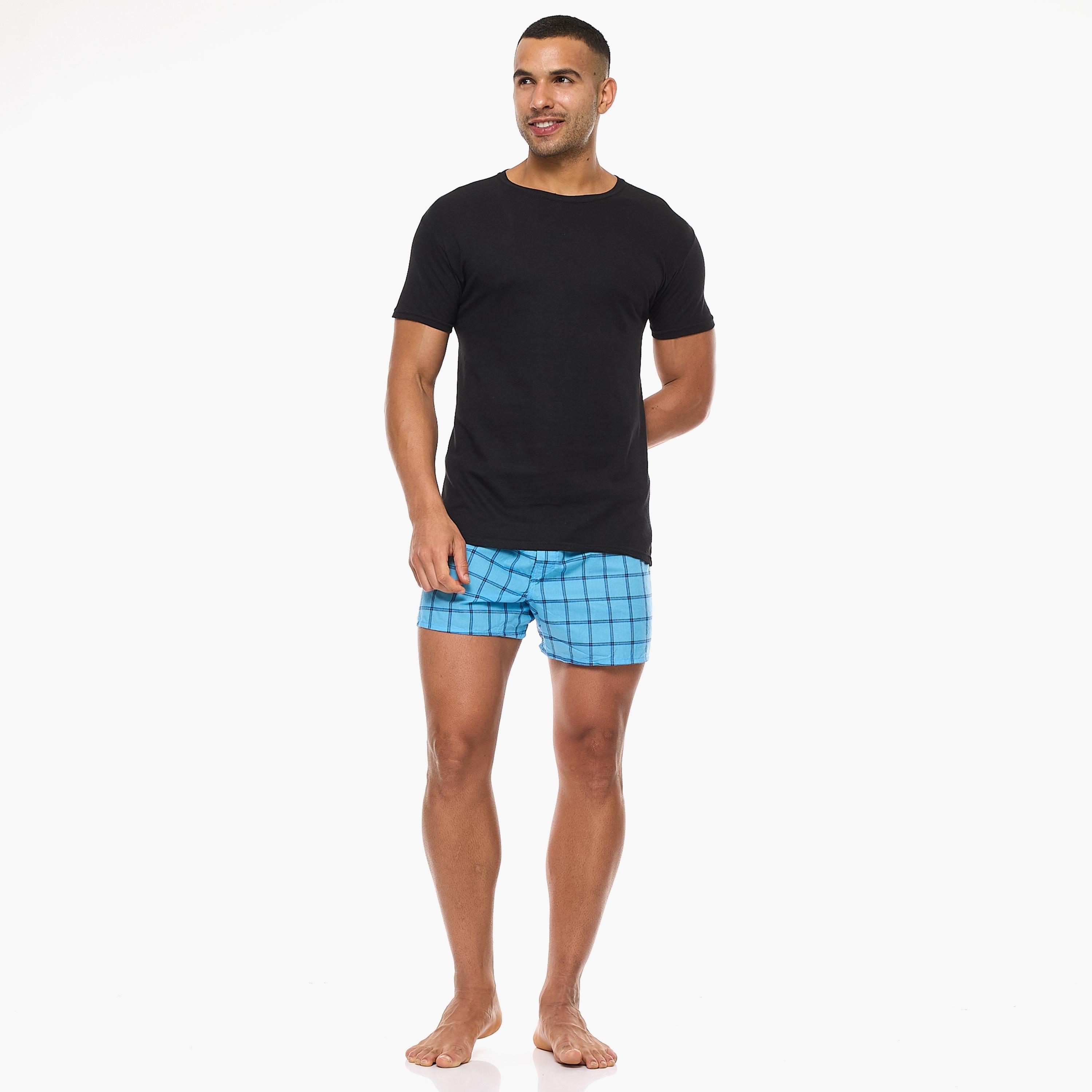 مجموعة هنس المتنوعة المكونة من 4 تي شيرت رجالي سادة بياقة دائرية وأكمام قصيرة-men-clothing-tshirtsandpolos-tshirts-image-4