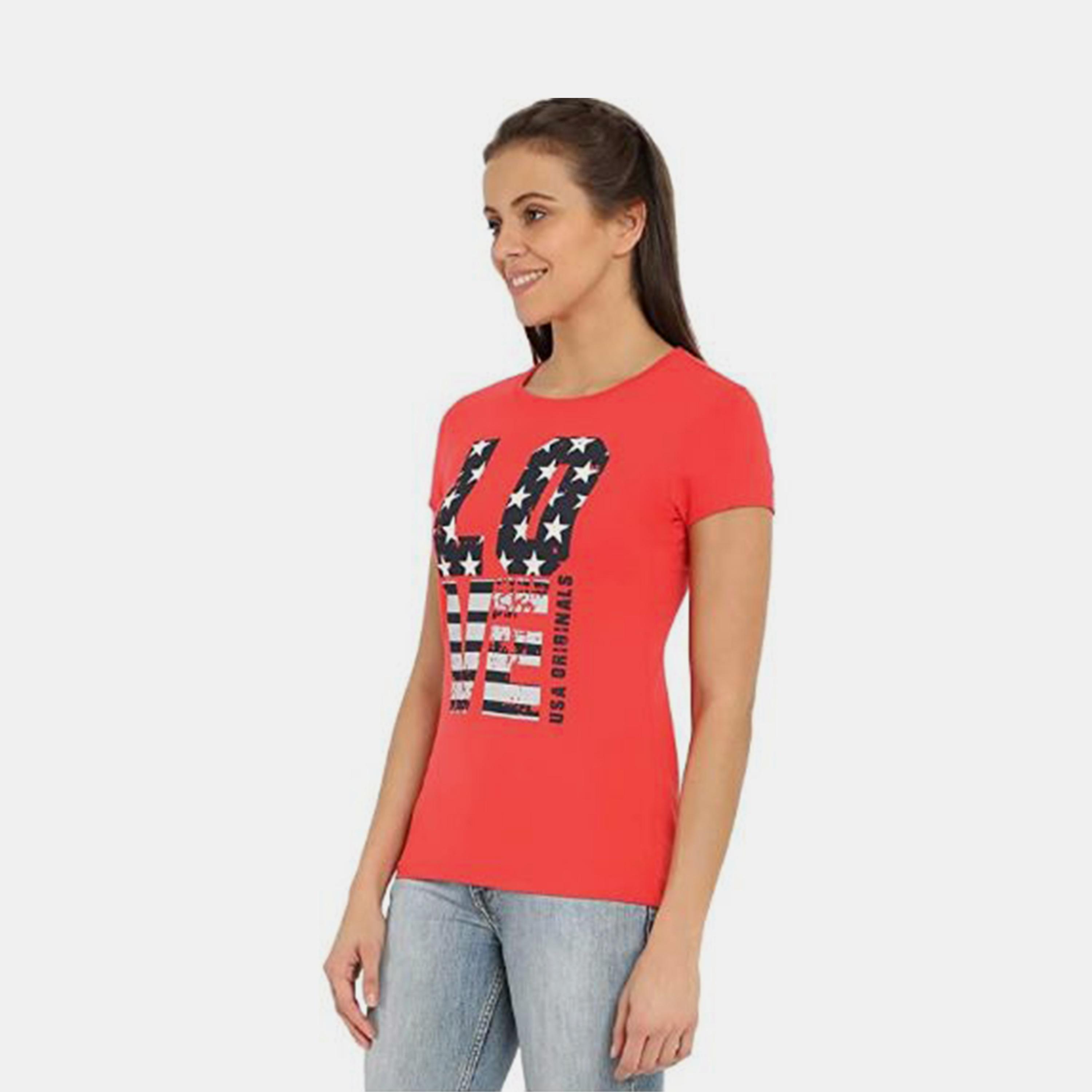 تي شيرت متنوع برقبة دائرية للنساء من جوكي-women-clothing-tshirts-image-2
