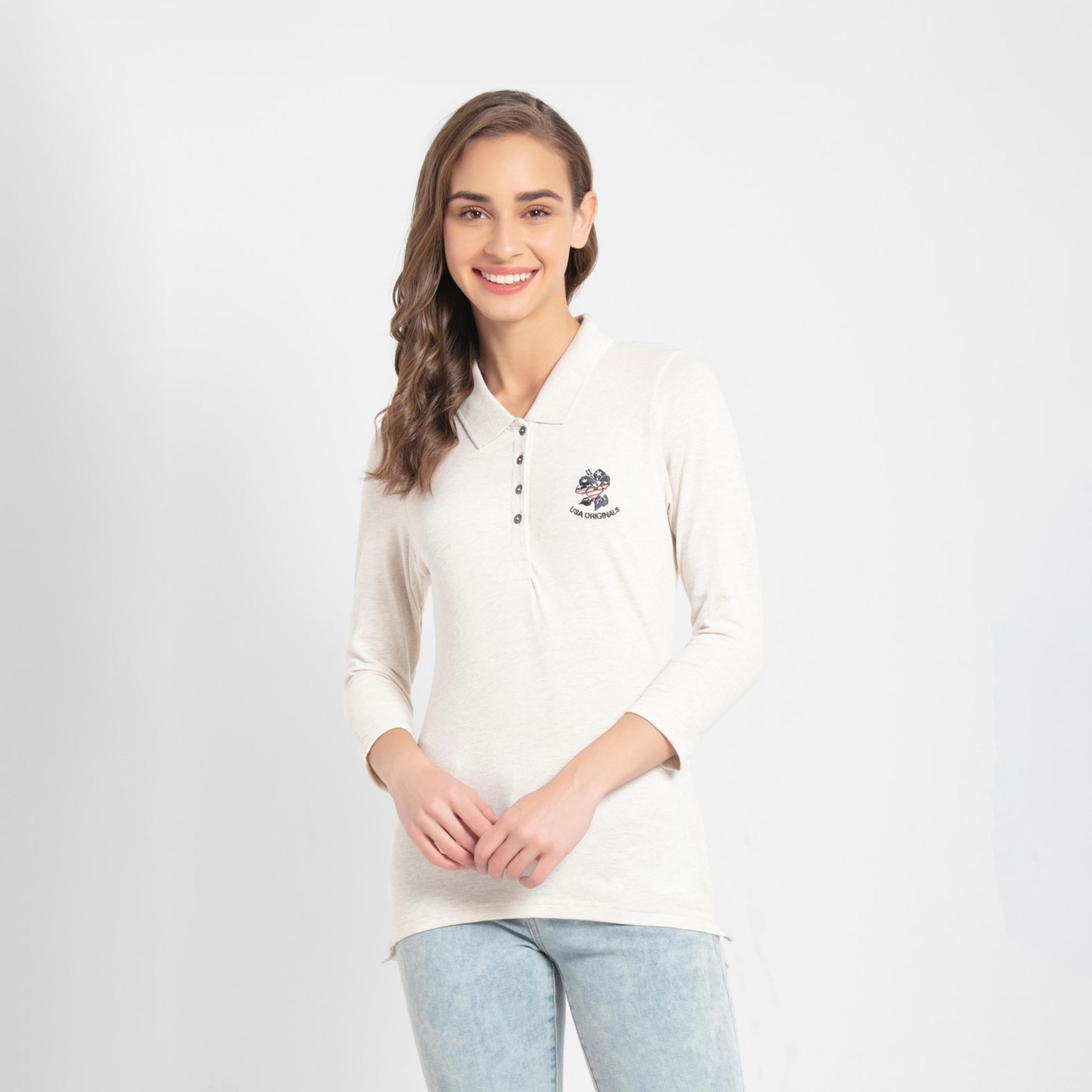 جوكي- تي شيرت نسائي بولو يو اس ايه اوريجينالز-women-clothing-tshirts-image-1