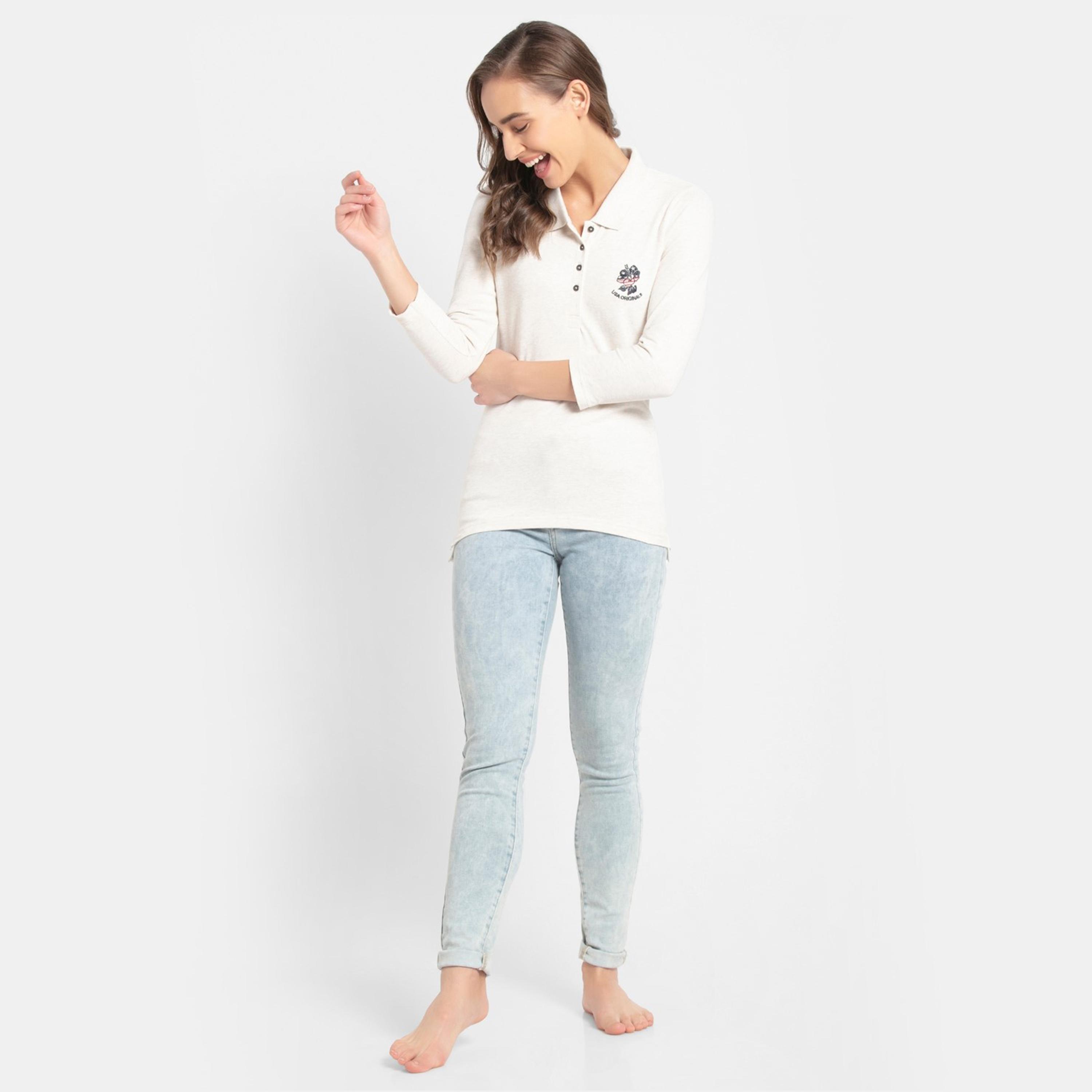 جوكي- تي شيرت نسائي بولو يو اس ايه اوريجينالز-women-clothing-tshirts-image-4