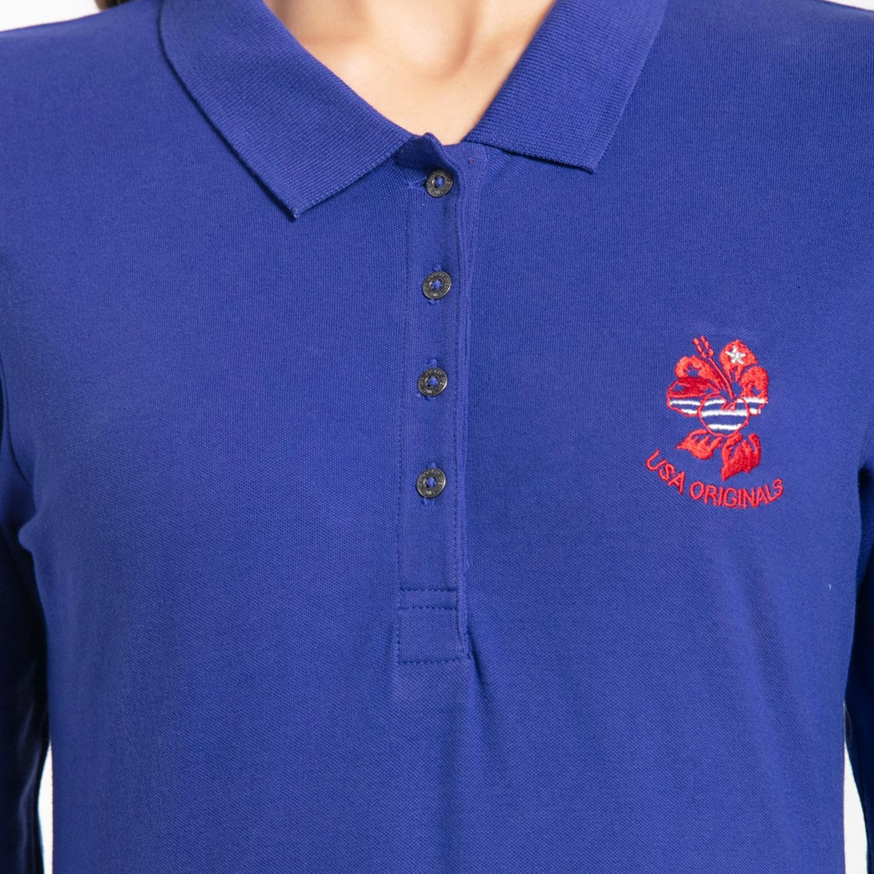 Jockey Women's USA Originals Polo T-Shirt-women-clothing-tshirts-image-5