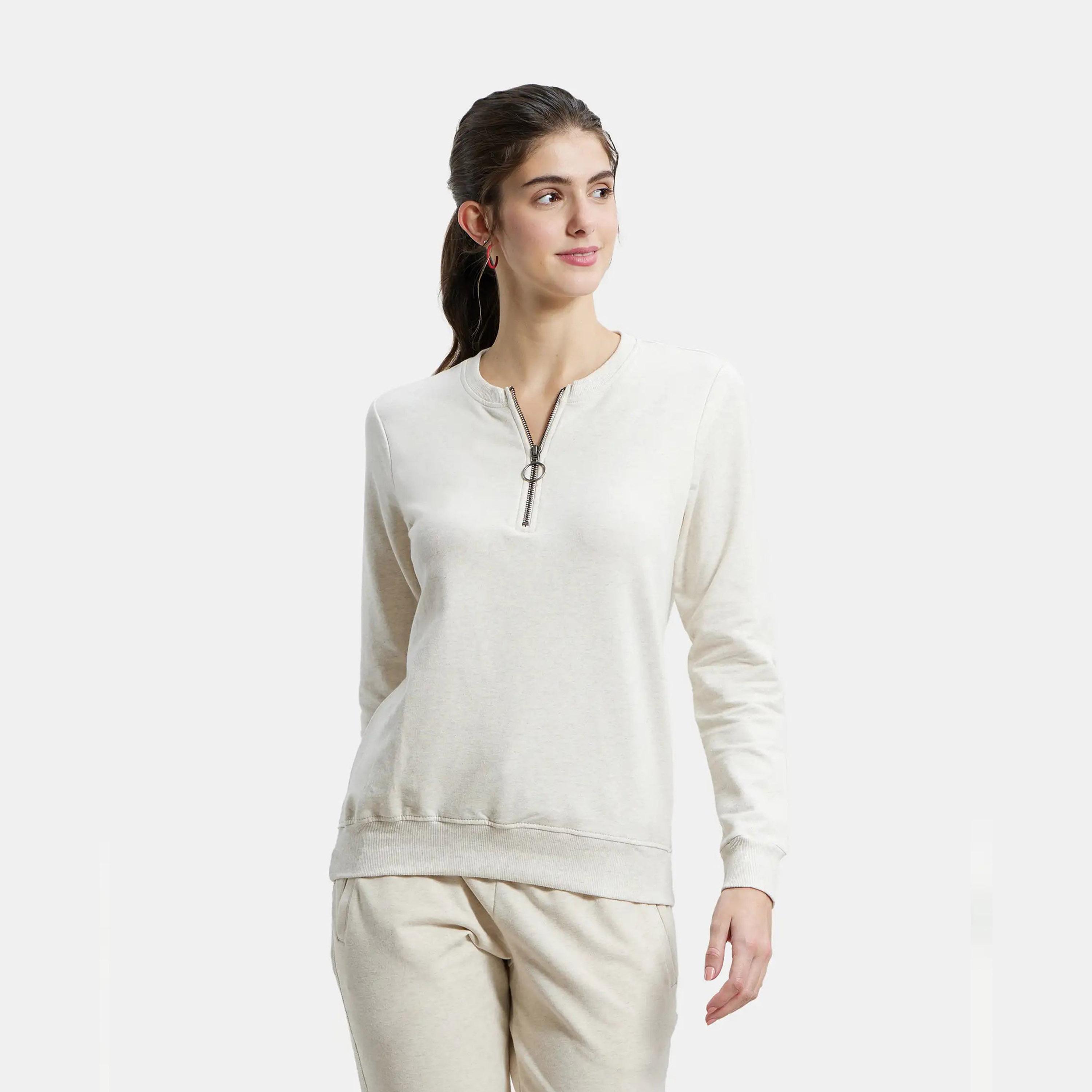 Jockey Women's USA Original Sweat Shirt-women-clothing-hoodiesandsweatshirts-hoodies-image-1