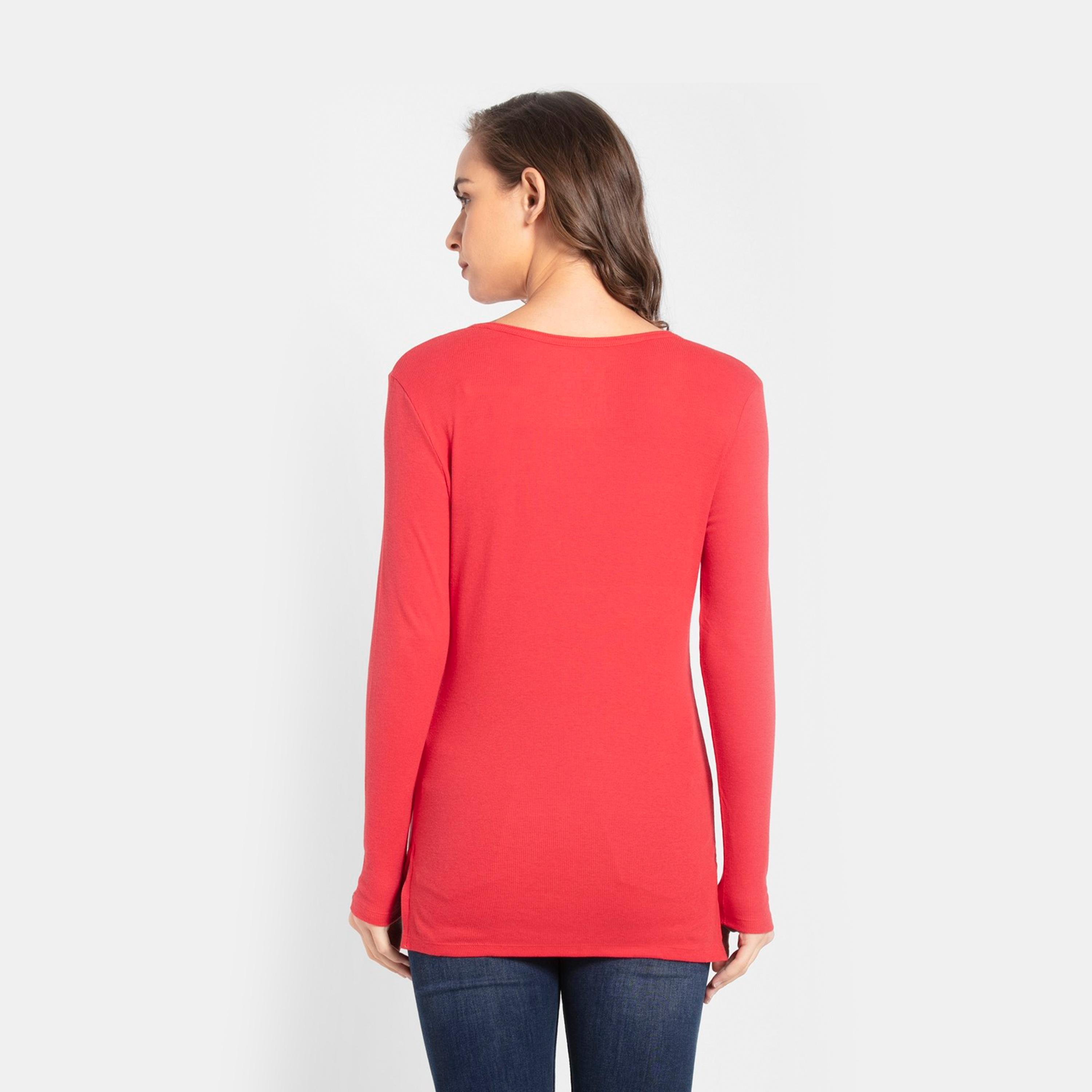 Jockey Women's USA Original Full Sleeve Henley-women-clothing-hoodiesandsweatshirts-sweatshirts-image-3