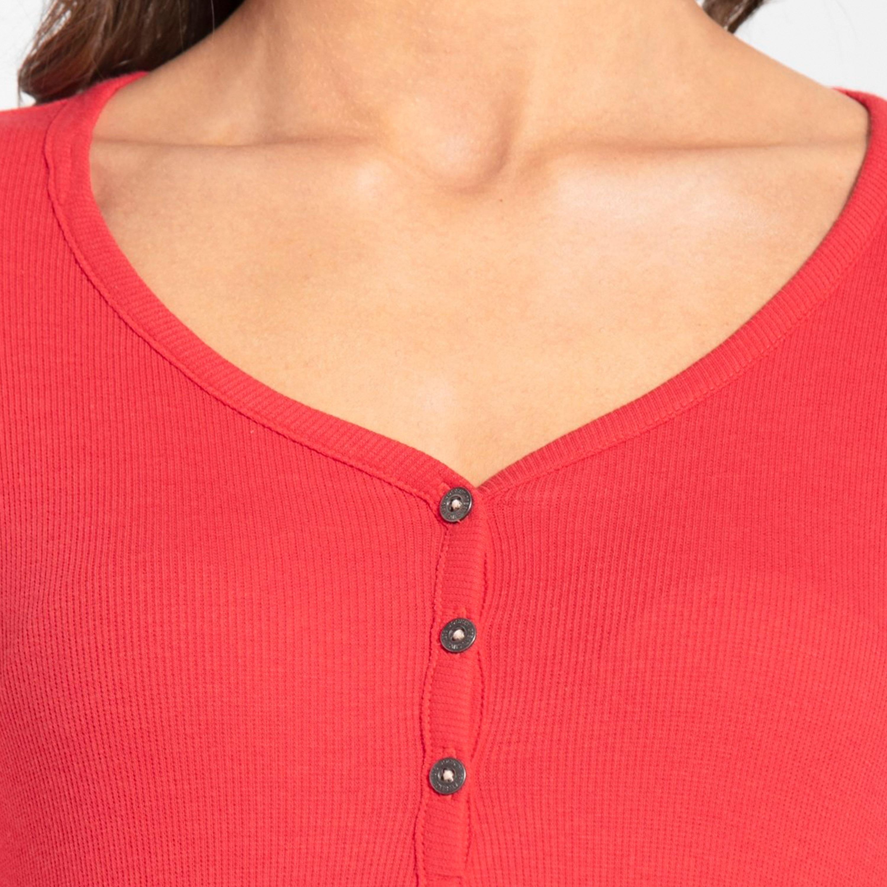 Jockey Women's USA Original Full Sleeve Henley-women-clothing-hoodiesandsweatshirts-sweatshirts-image-5