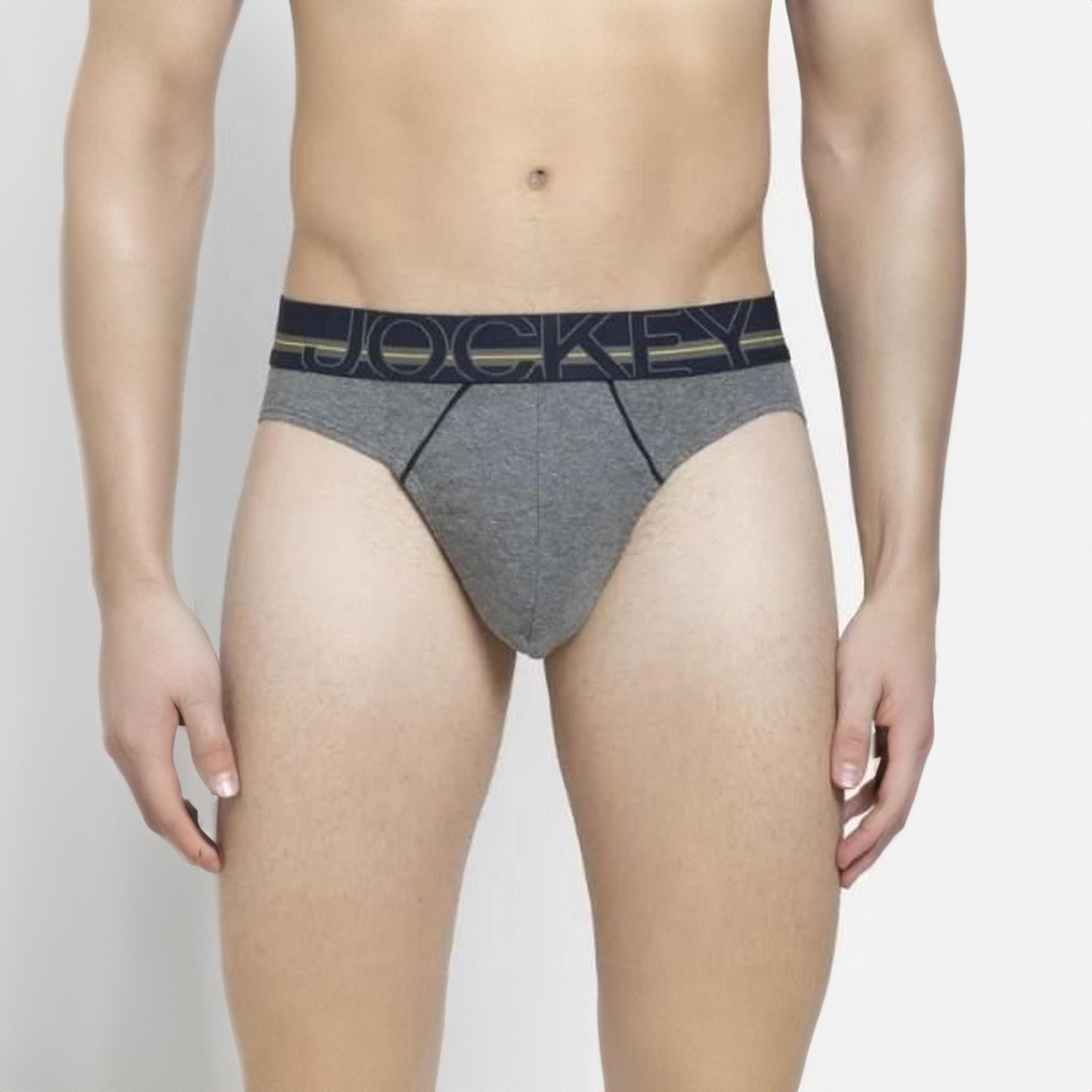 مجموعة متنوعة من 2 سروال داخلي رجالي بحزام خصر مطبوع بعلامة تجارية من جوكي-men-clothing-innerwear-underwear-image-2