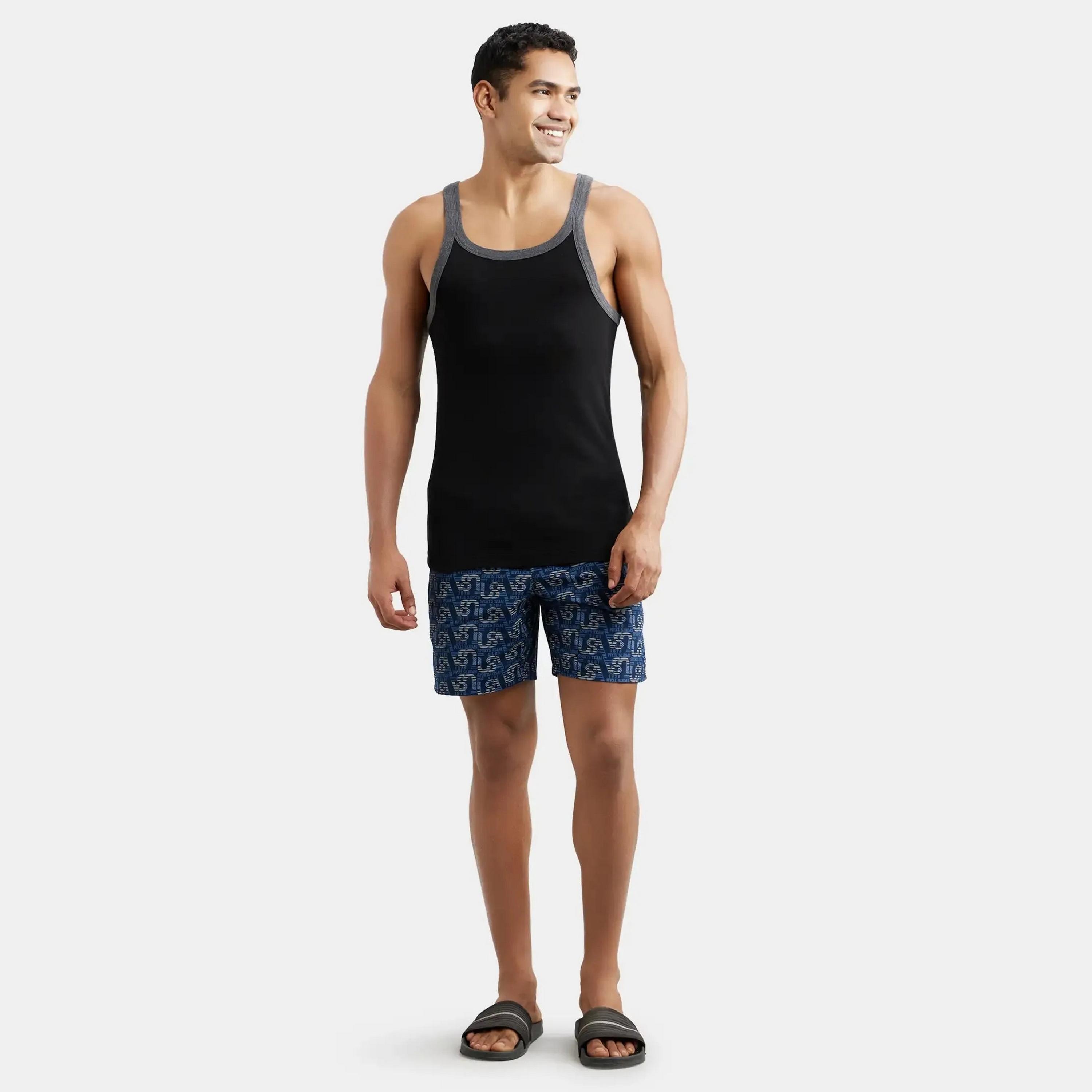 Jockey Plain Scoop Neck Men's Vest-men-clothing-innerwear-vests-image-2