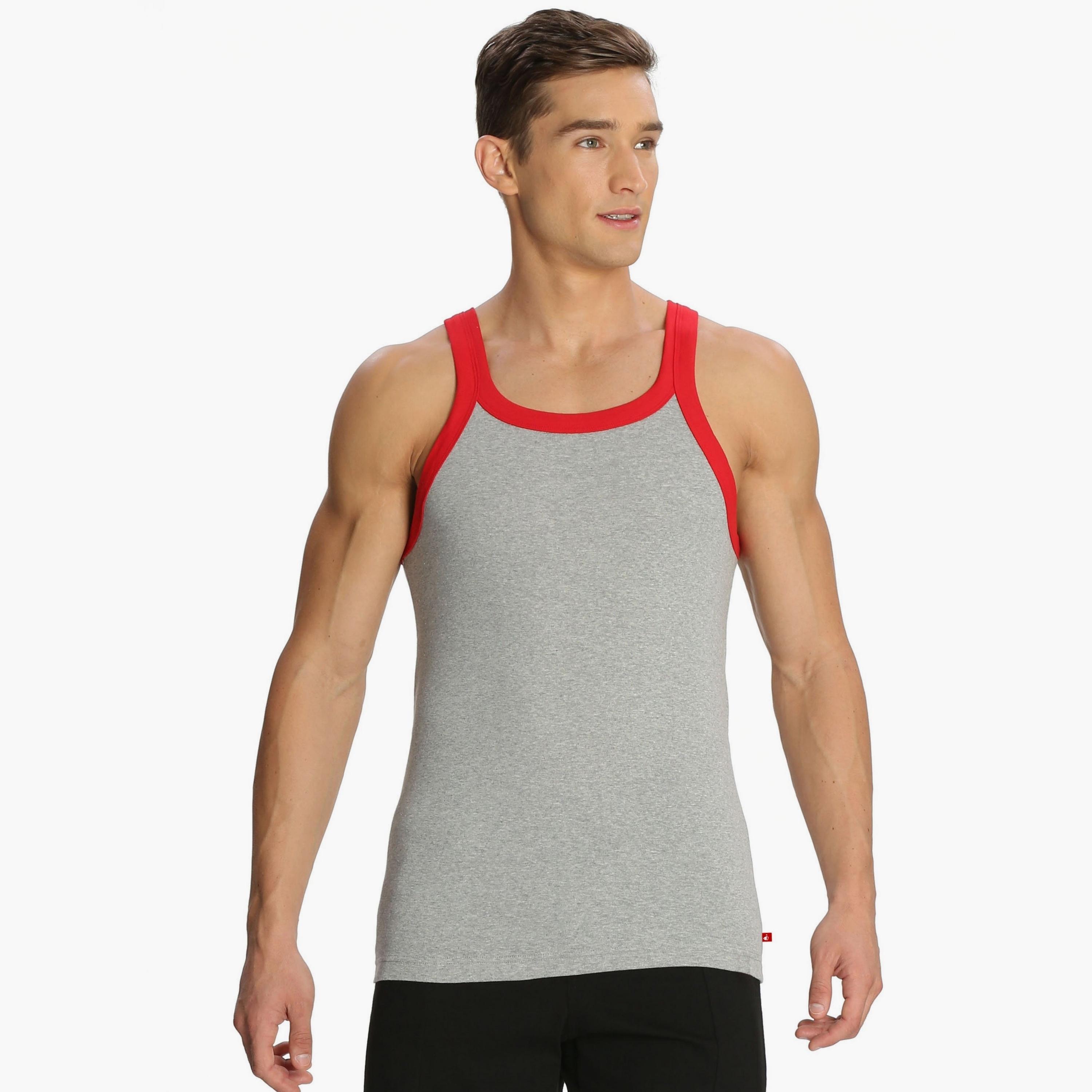 Jockey Plain Scoop Neck Men's Vest-men-clothing-innerwear-vests-image-1