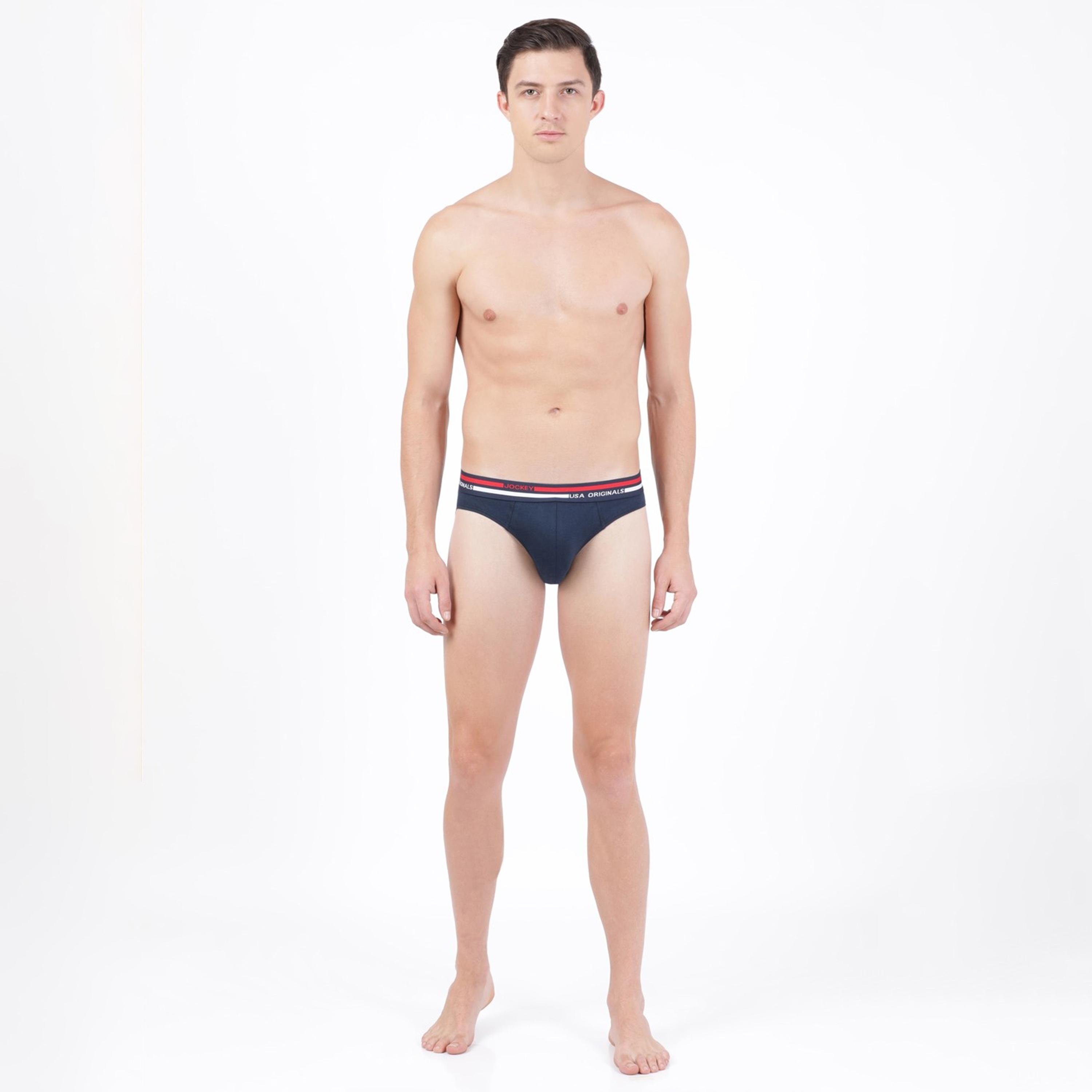 Jockey Men's Assorted Melange Brief-men-clothing-innerwear-underwear-image-9