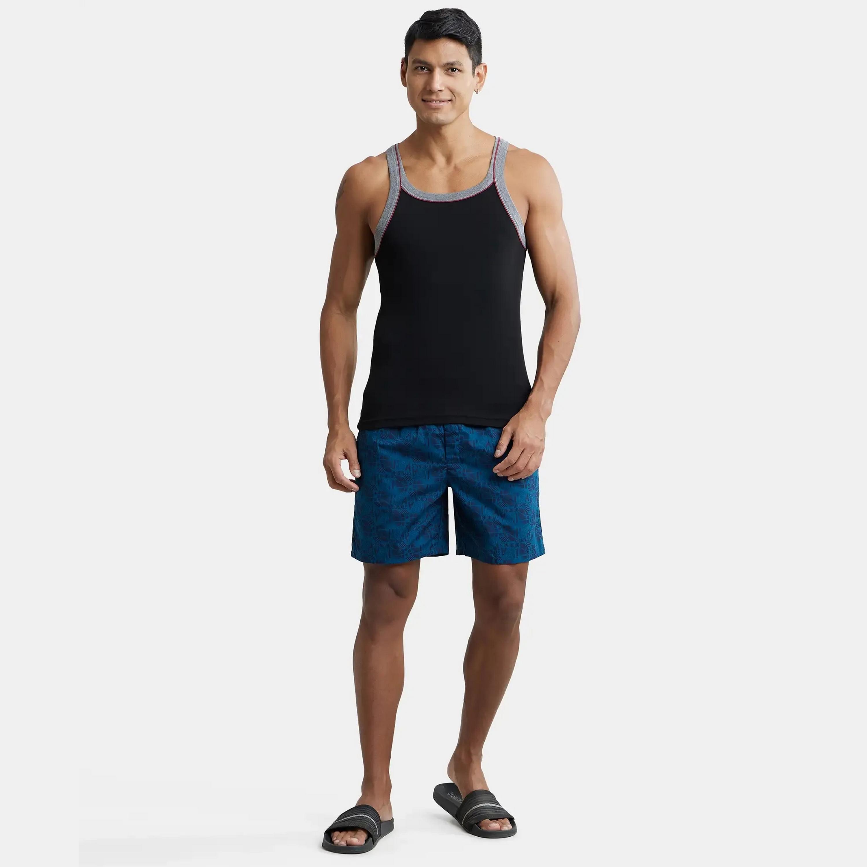 Jockey Plain Scoop Neck Men's Vest-men-clothing-innerwear-vests-image-2