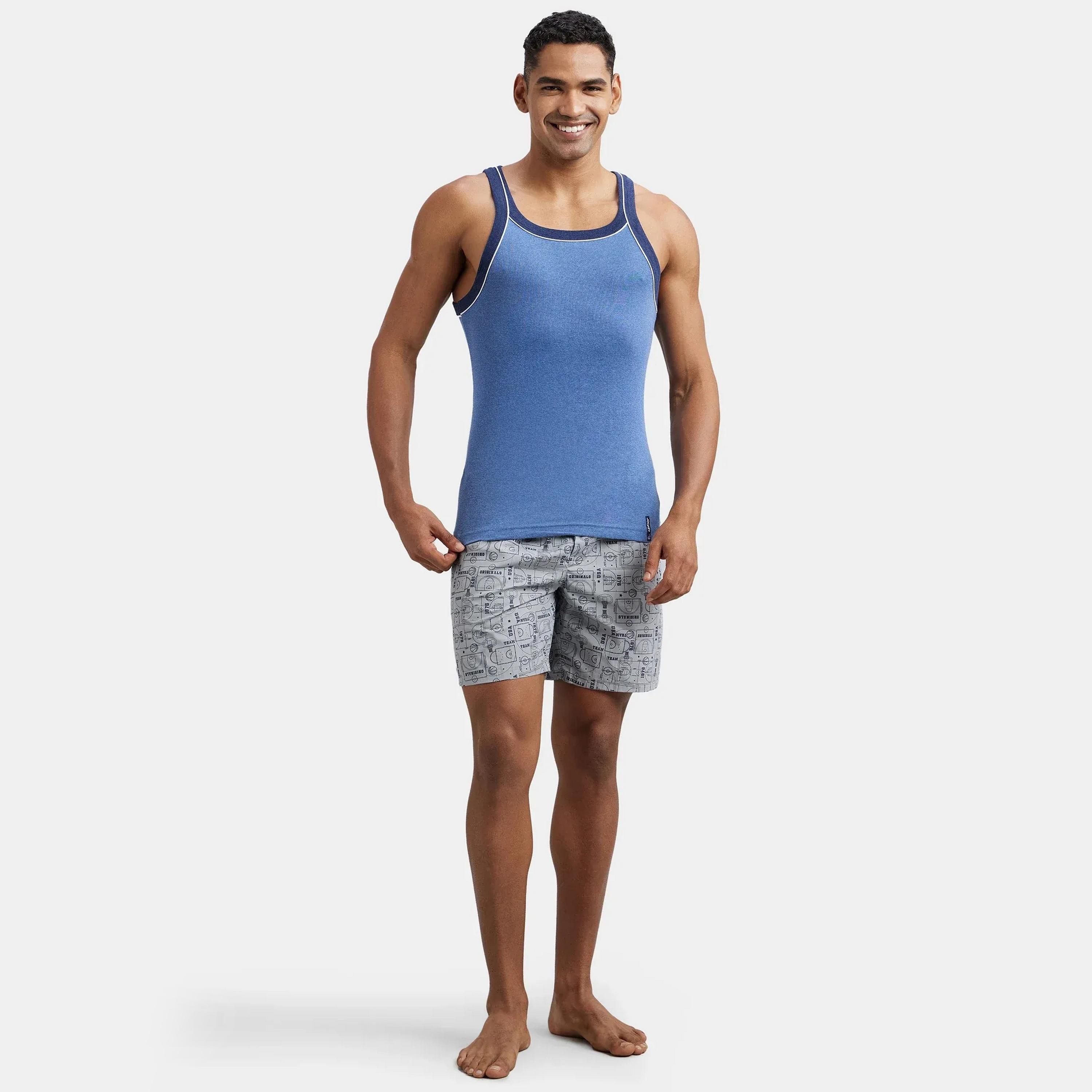 Jockey Plain Scoop Neck Men's Vest-men-clothing-innerwear-vests-image-2