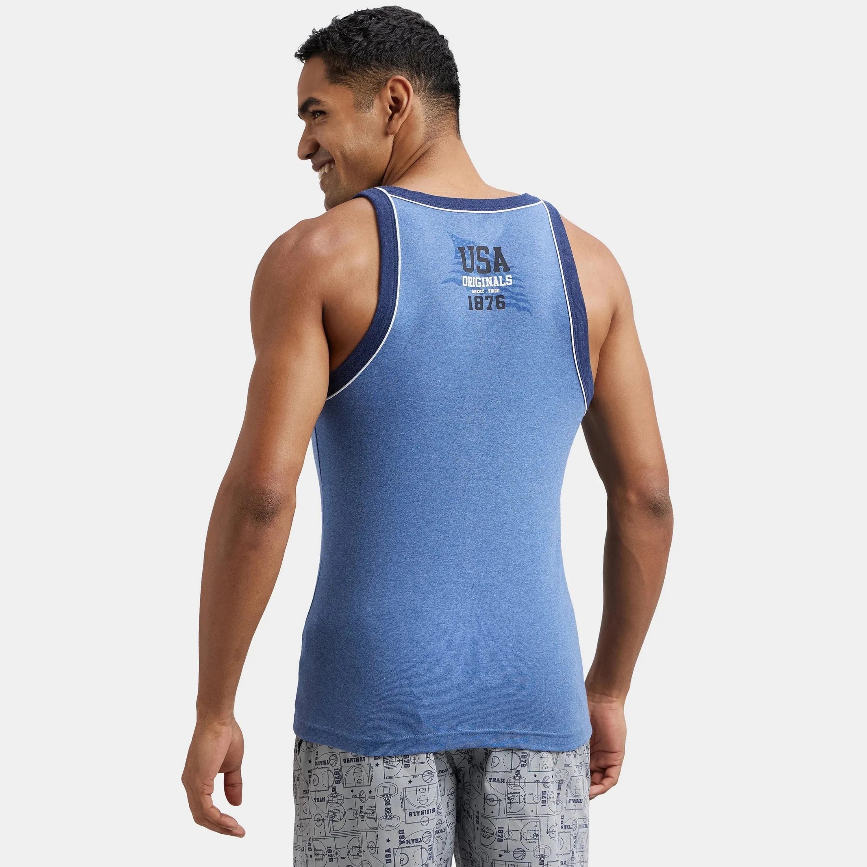 Jockey Plain Scoop Neck Men's Vest-men-clothing-innerwear-vests-image-4