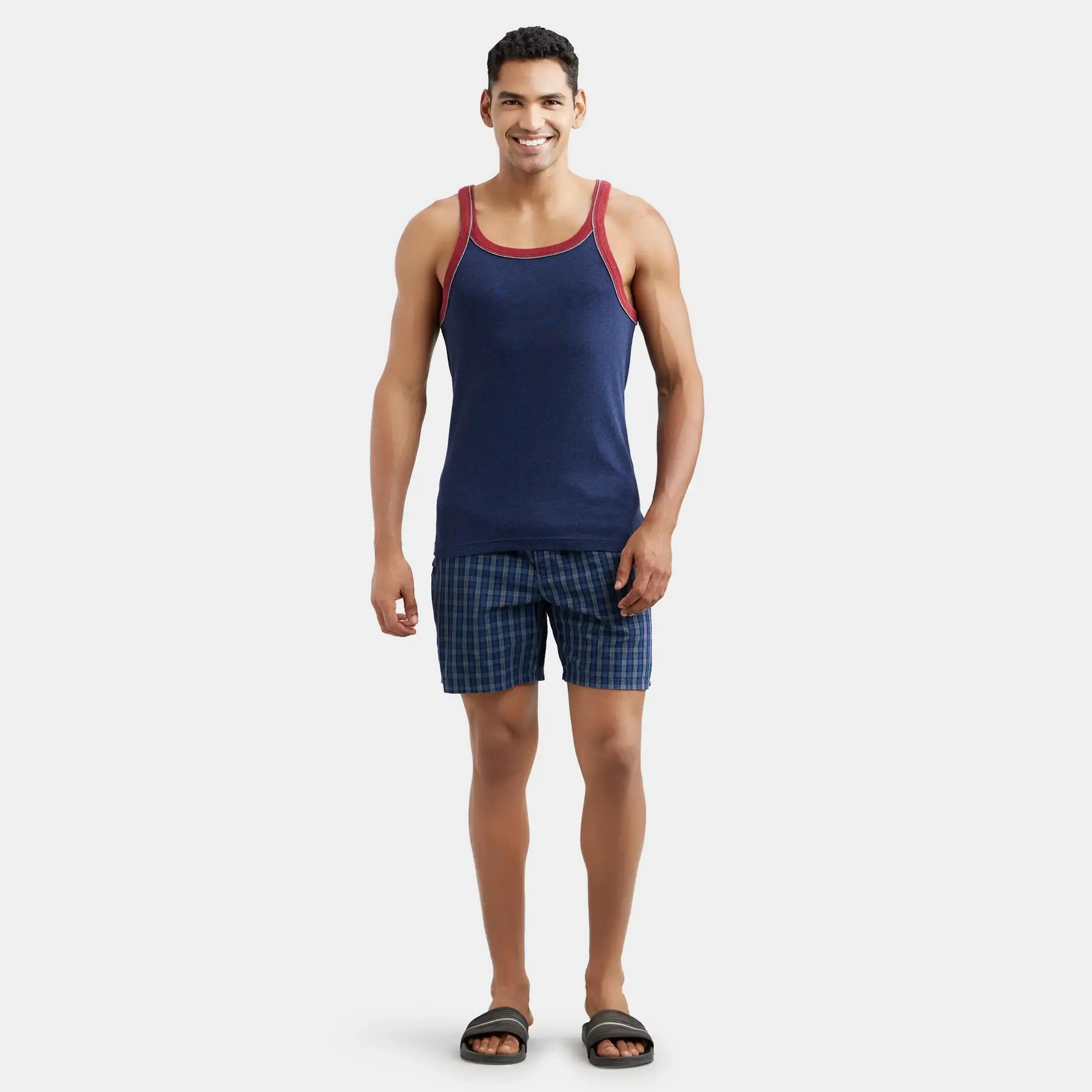 Jockey Plain Scoop Neck Men's Vest-men-clothing-innerwear-vests-image-2