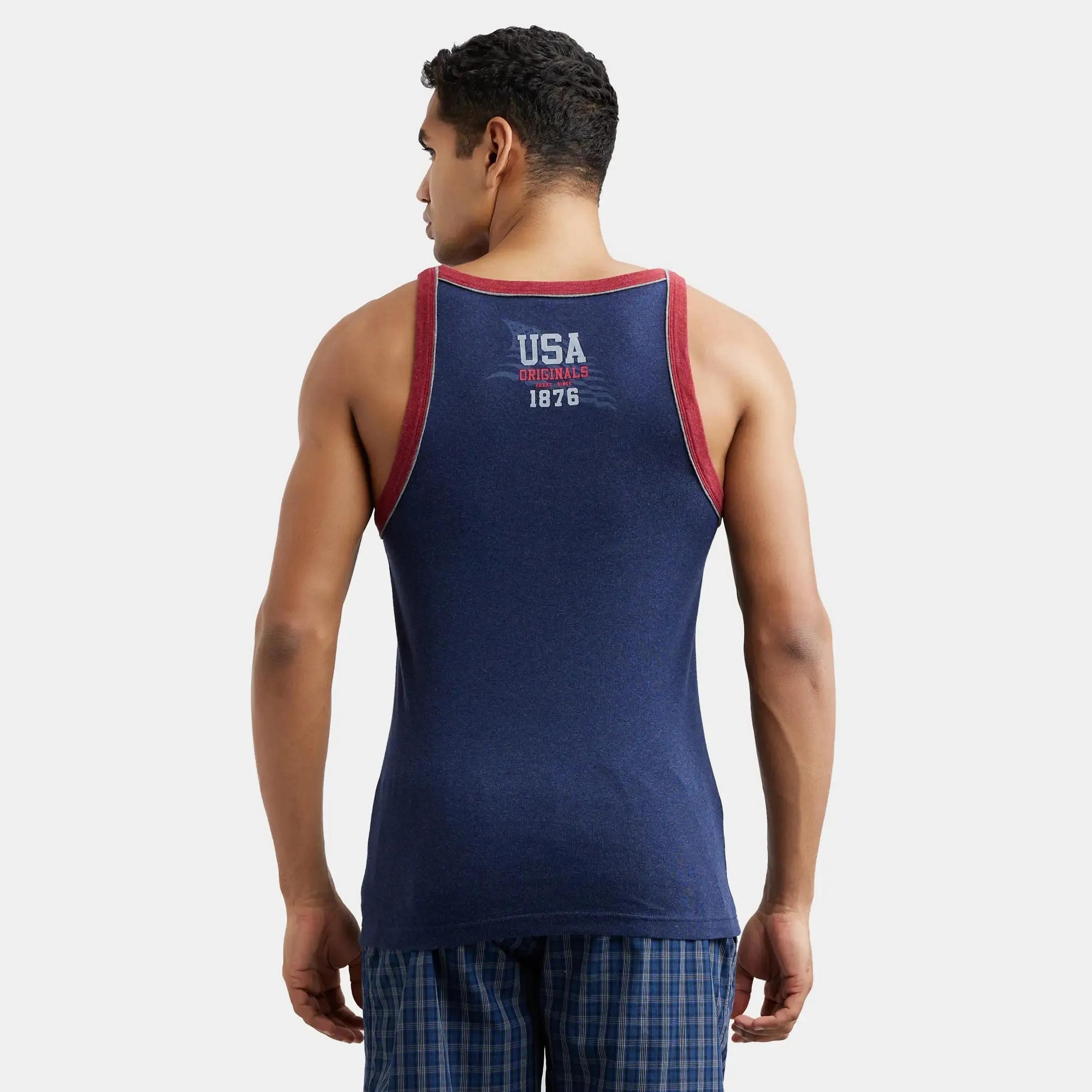 Jockey Plain Scoop Neck Men's Vest-men-clothing-innerwear-vests-image-4
