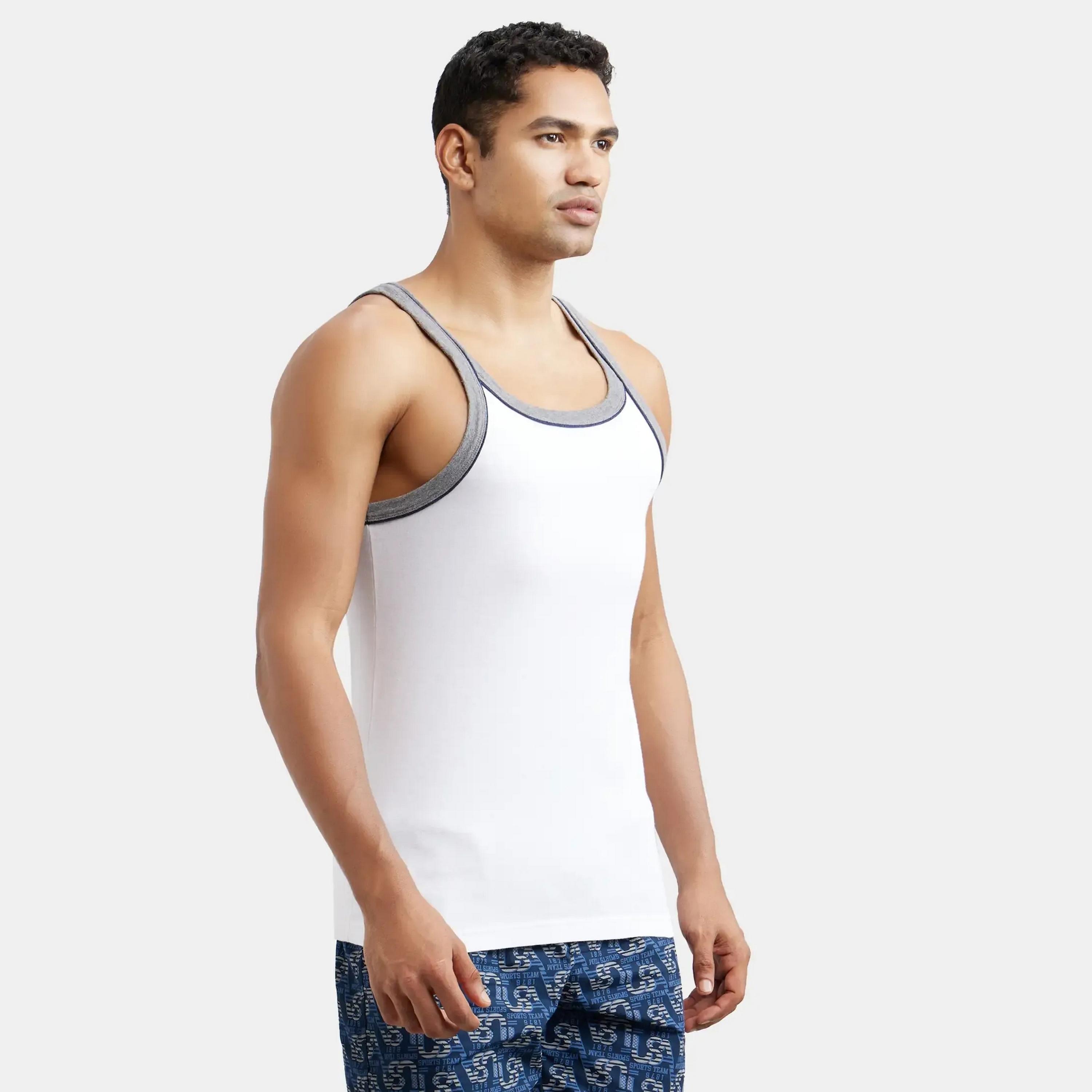 Jockey Plain Scoop Neck Men's Vest-men-clothing-innerwear-vests-image-3