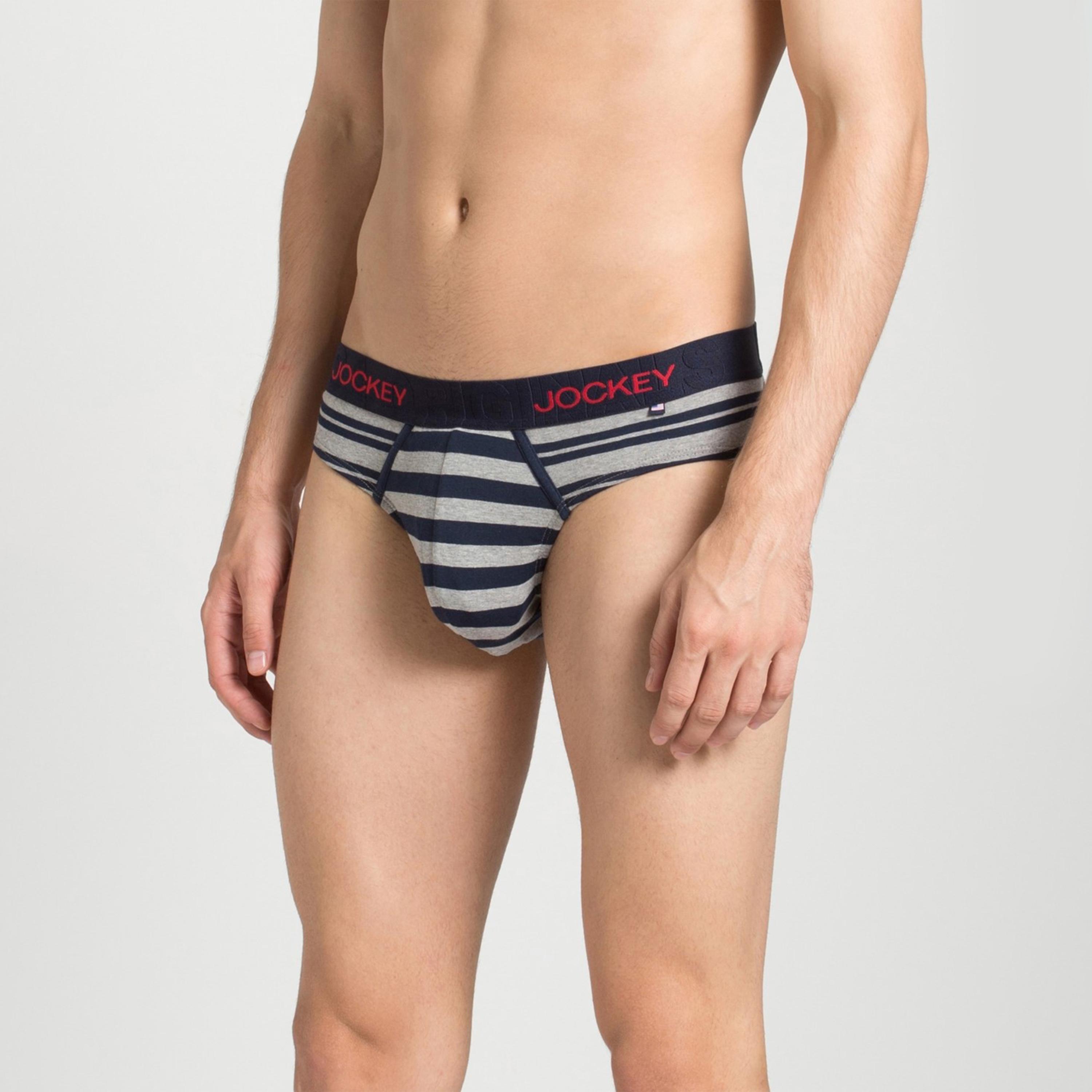Jockey Men's Assorted USA Originals Striped Brief-men-clothing-innerwear-underwear-image-2