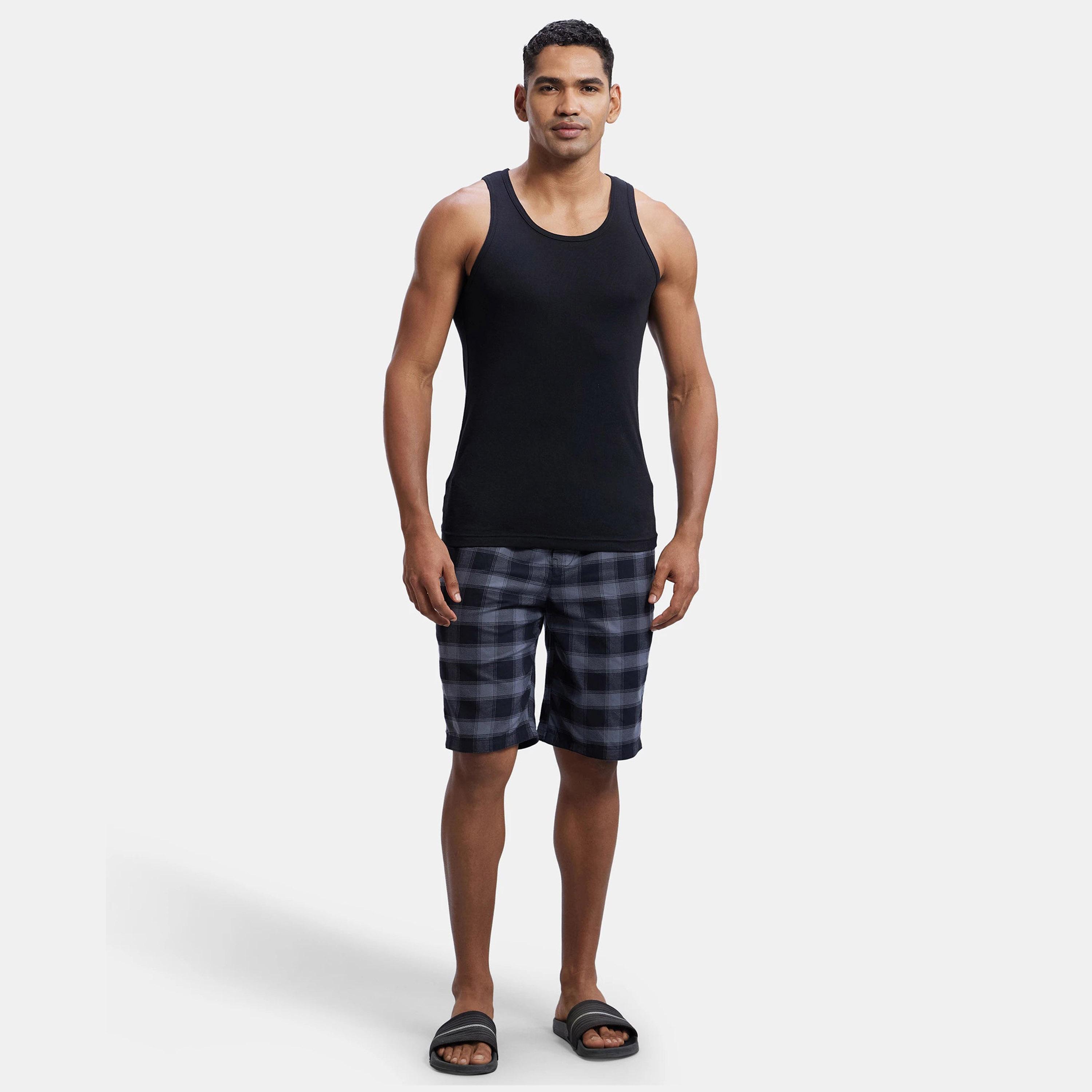 شورت برمودا منسوج رجالي من جوكي - مجموعة أوريجينالز الأمريكية-men-clothing-bottoms-shorts-image-4