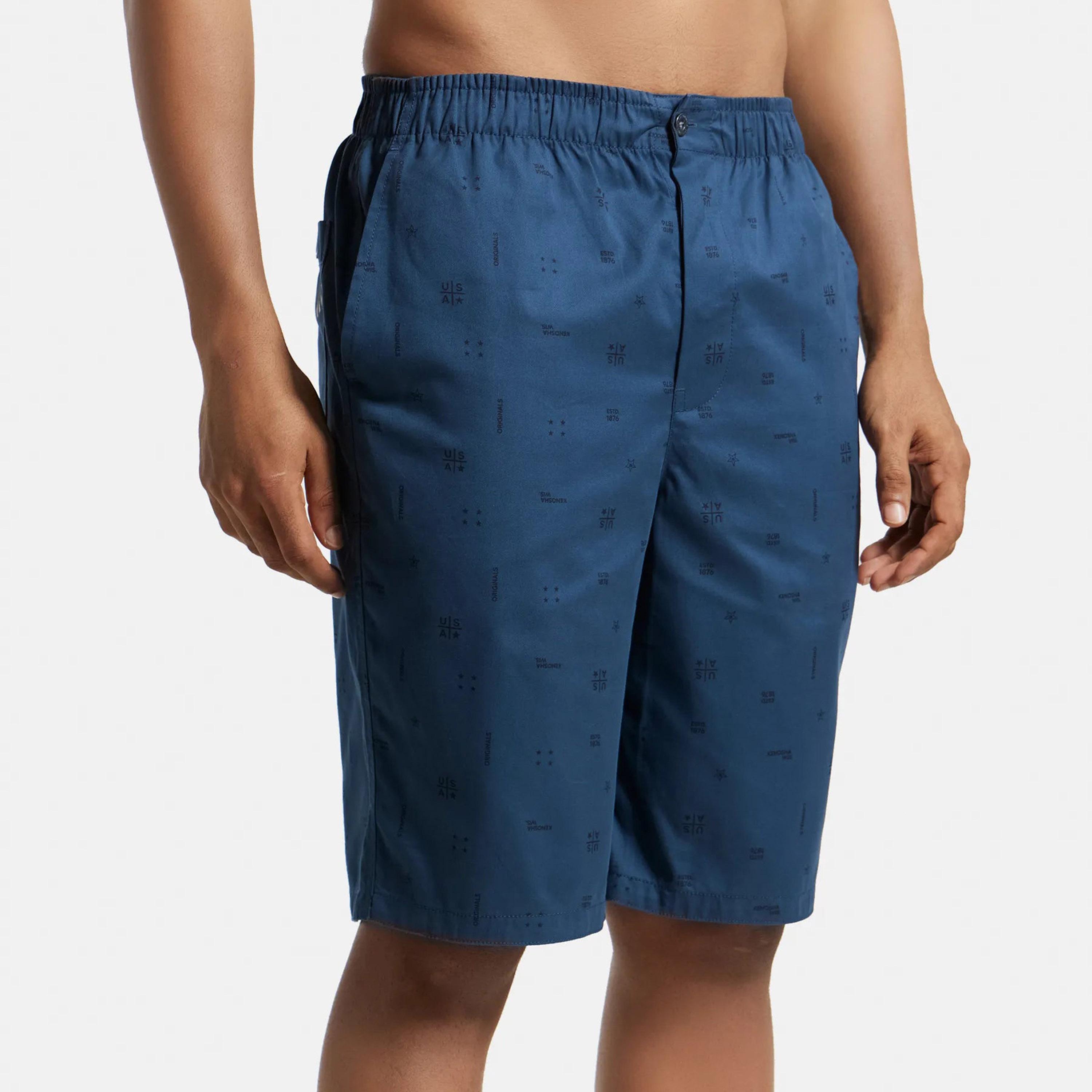 شورت برمودا منسوج رجالي من جوكي - مجموعة أوريجينالز الأمريكية-men-clothing-bottoms-shorts-image-25