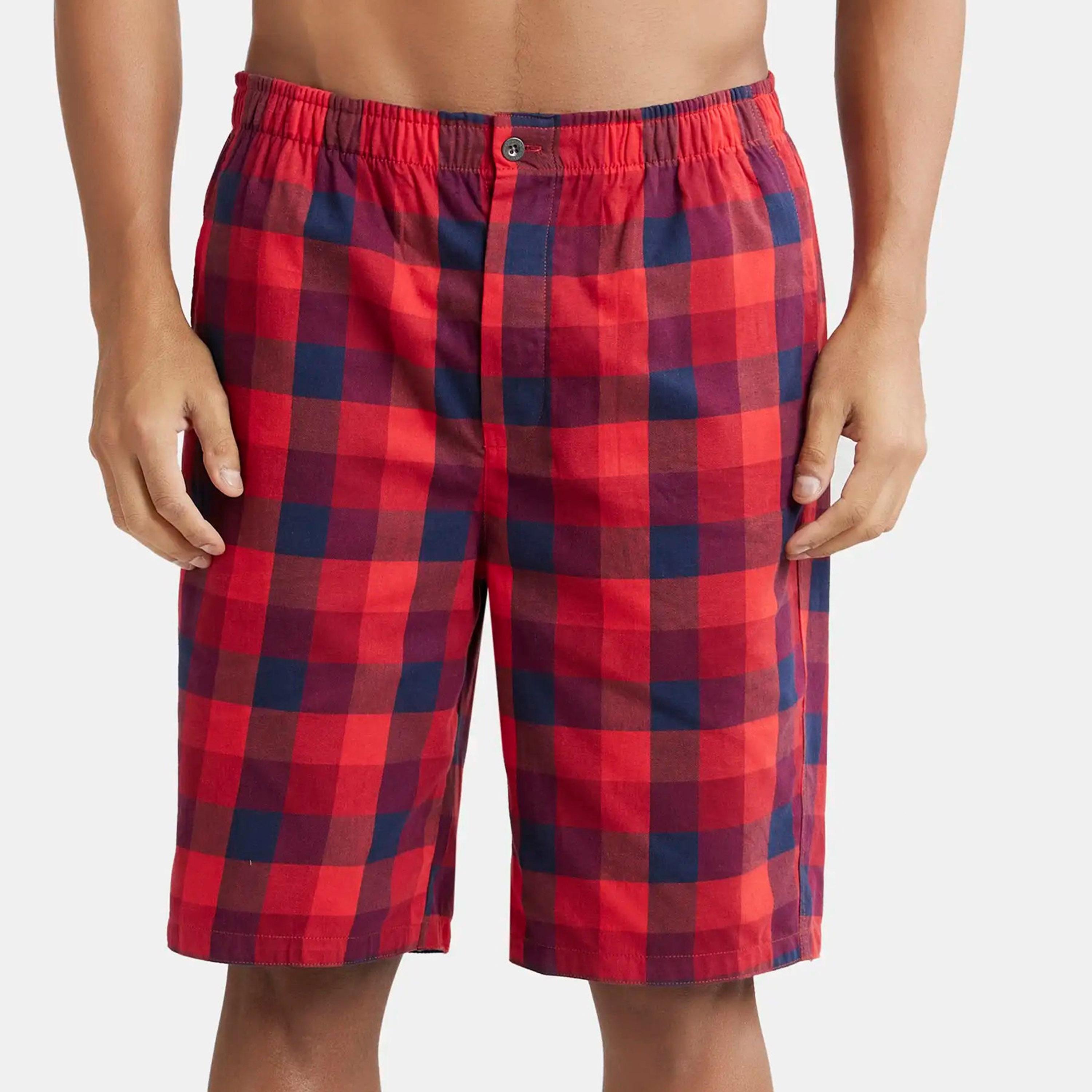شورت برمودا منسوج رجالي من جوكي - مجموعة أوريجينالز الأمريكية-men-clothing-bottoms-shorts-image-43
