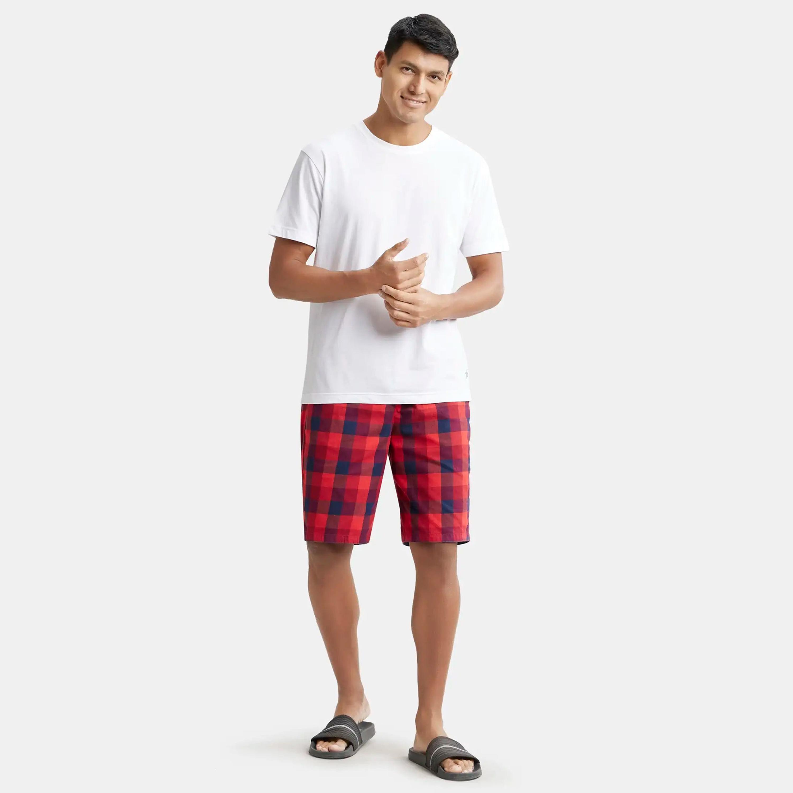 شورت برمودا منسوج رجالي من جوكي - مجموعة أوريجينالز الأمريكية-men-clothing-bottoms-shorts-image-52