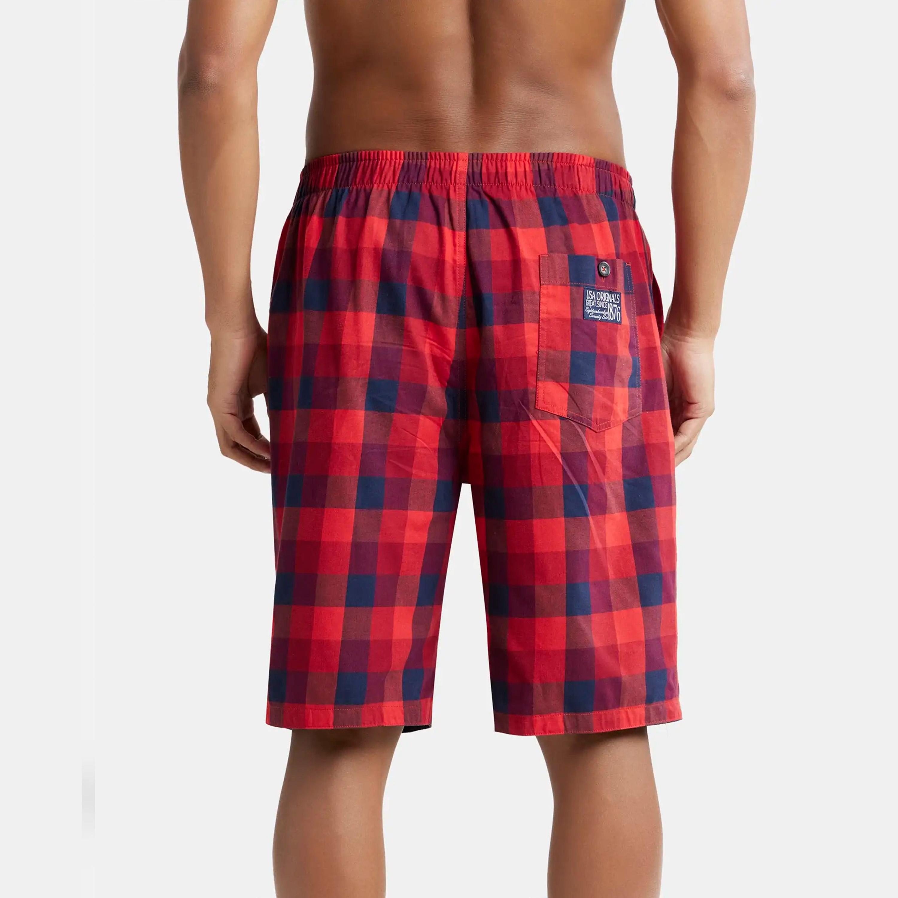 شورت برمودا منسوج رجالي من جوكي - مجموعة أوريجينالز الأمريكية-men-clothing-bottoms-shorts-image-45