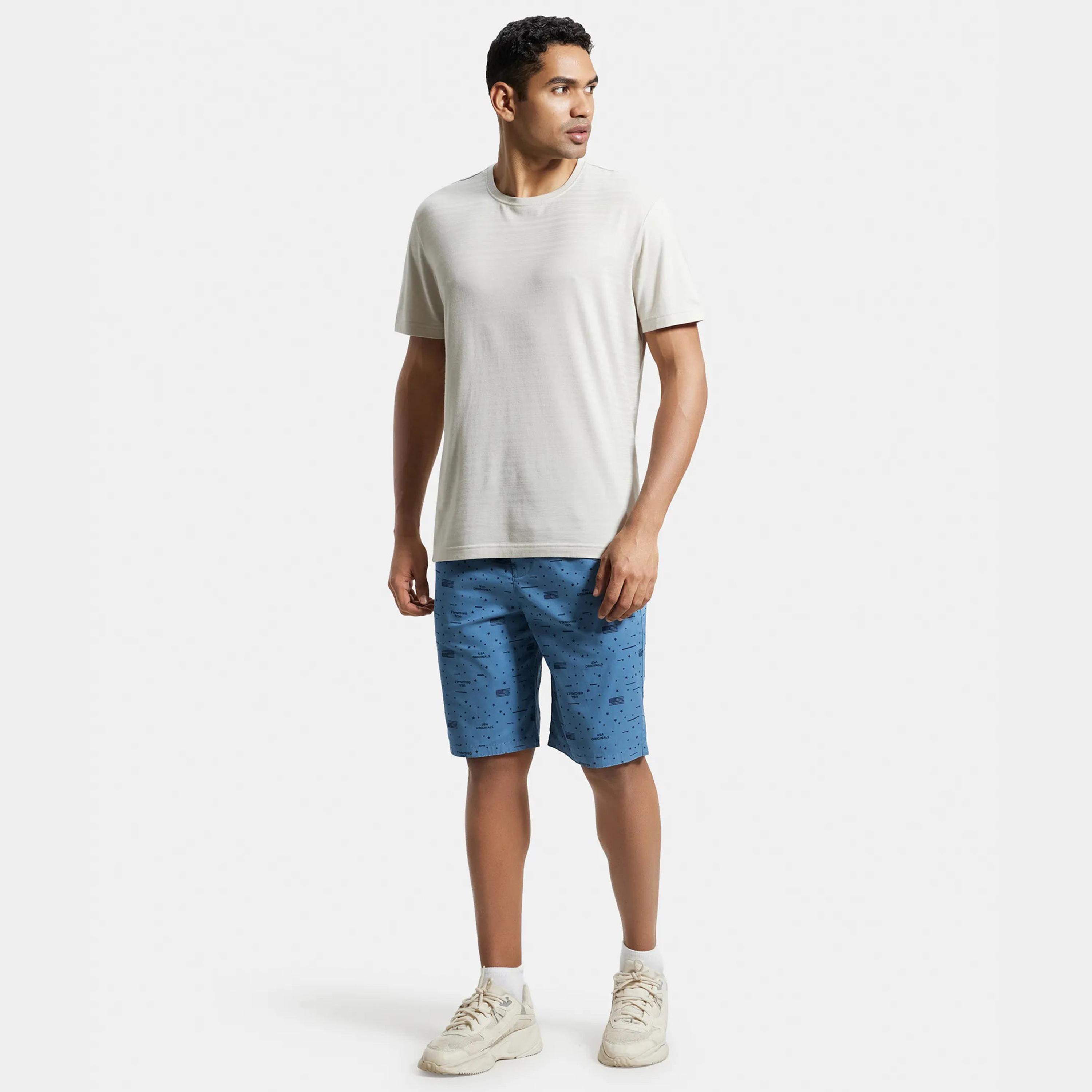 شورت برمودا منسوج رجالي من جوكي - مجموعة أوريجينالز الأمريكية-men-clothing-bottoms-shorts-image-66