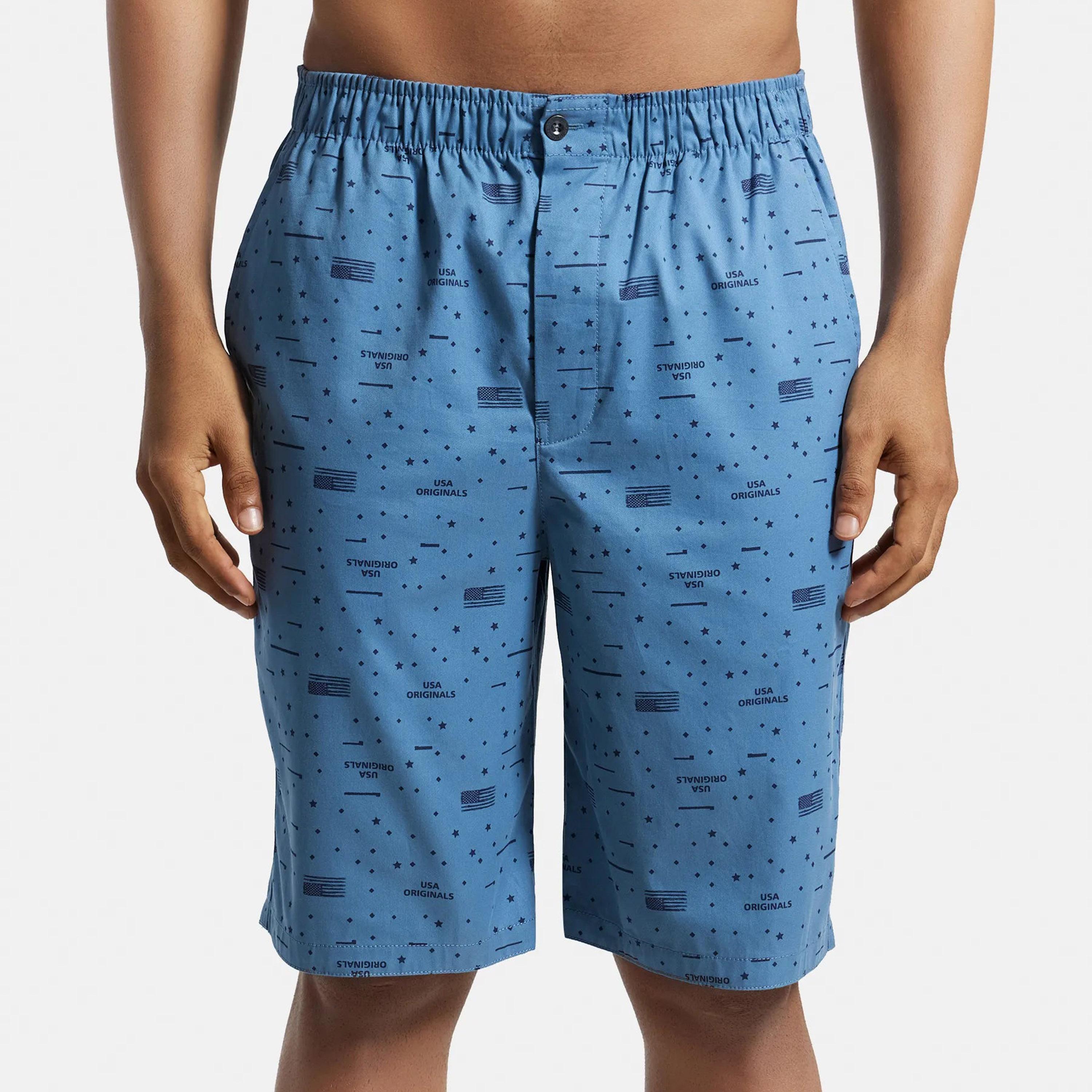 شورت برمودا منسوج رجالي من جوكي - مجموعة أوريجينالز الأمريكية-men-clothing-bottoms-shorts-image-69